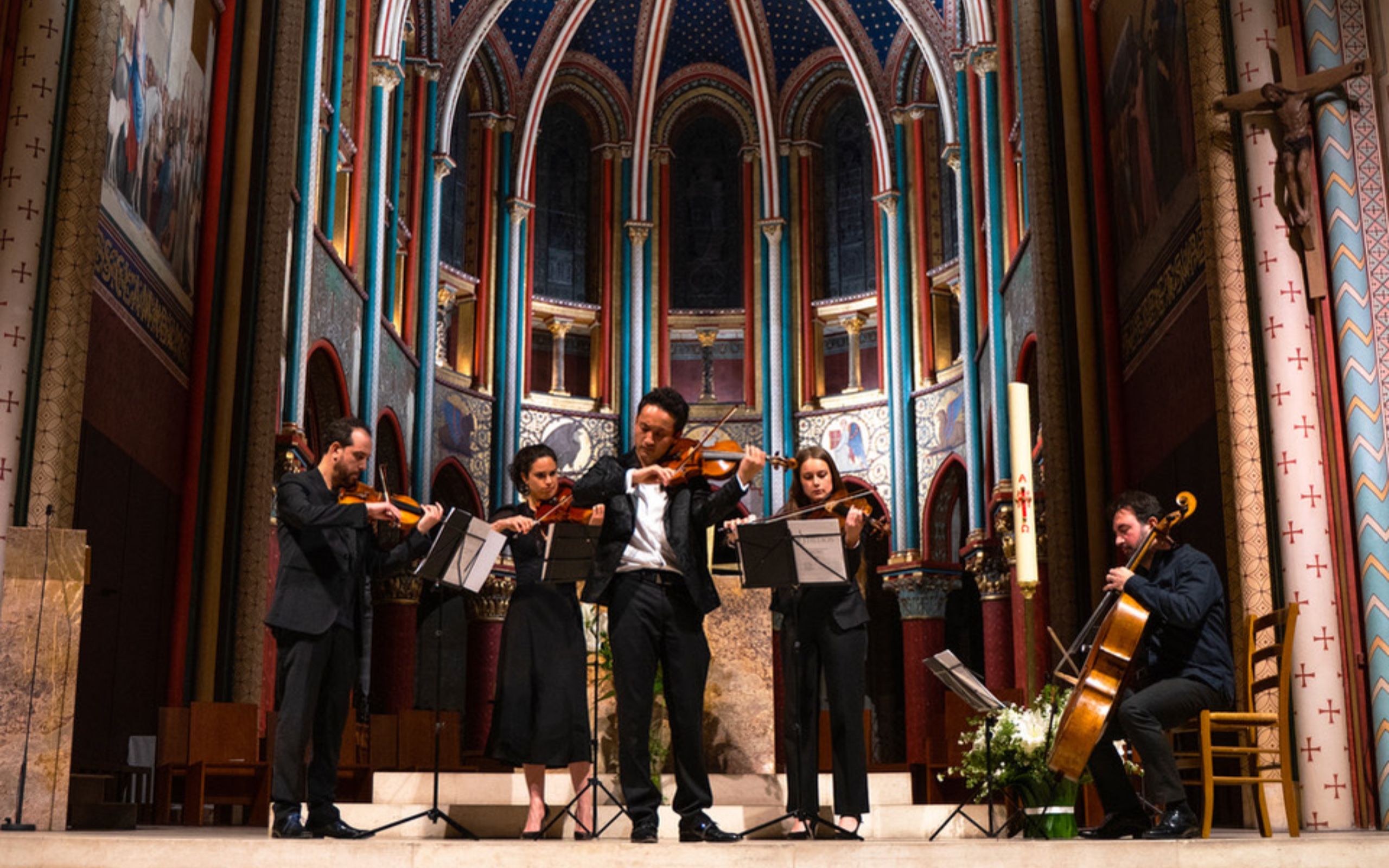 Classical music concert at churches in Paris