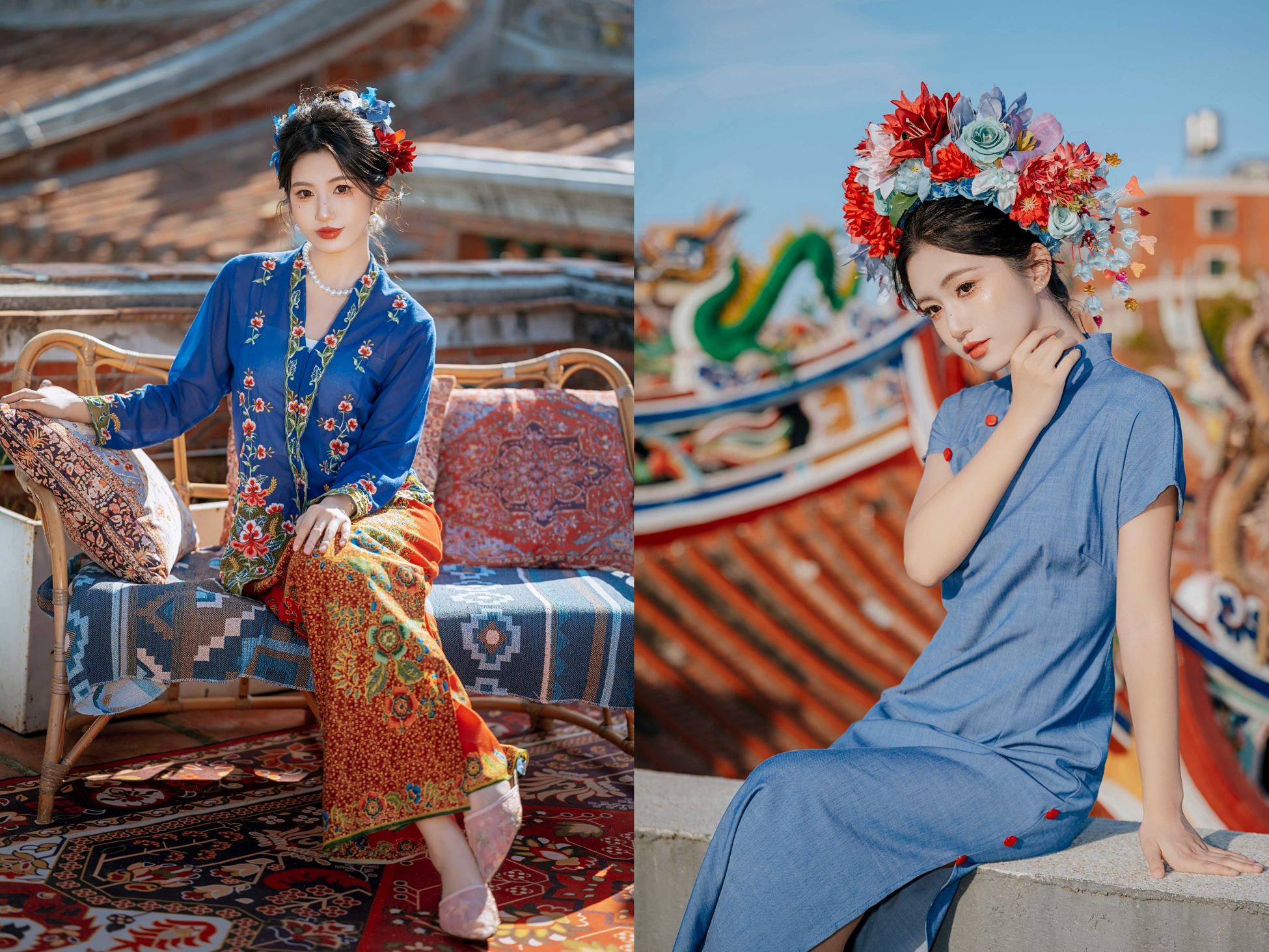 化妝師審美在線、手藝精湛，會根據你的臉型、五官和所選風格定製妝容