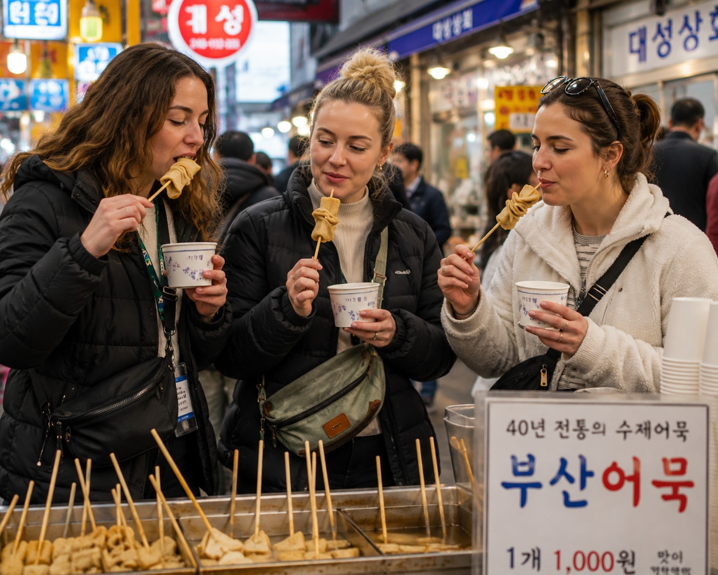 Busan Markets & Street Food Half-Day Walking Tour