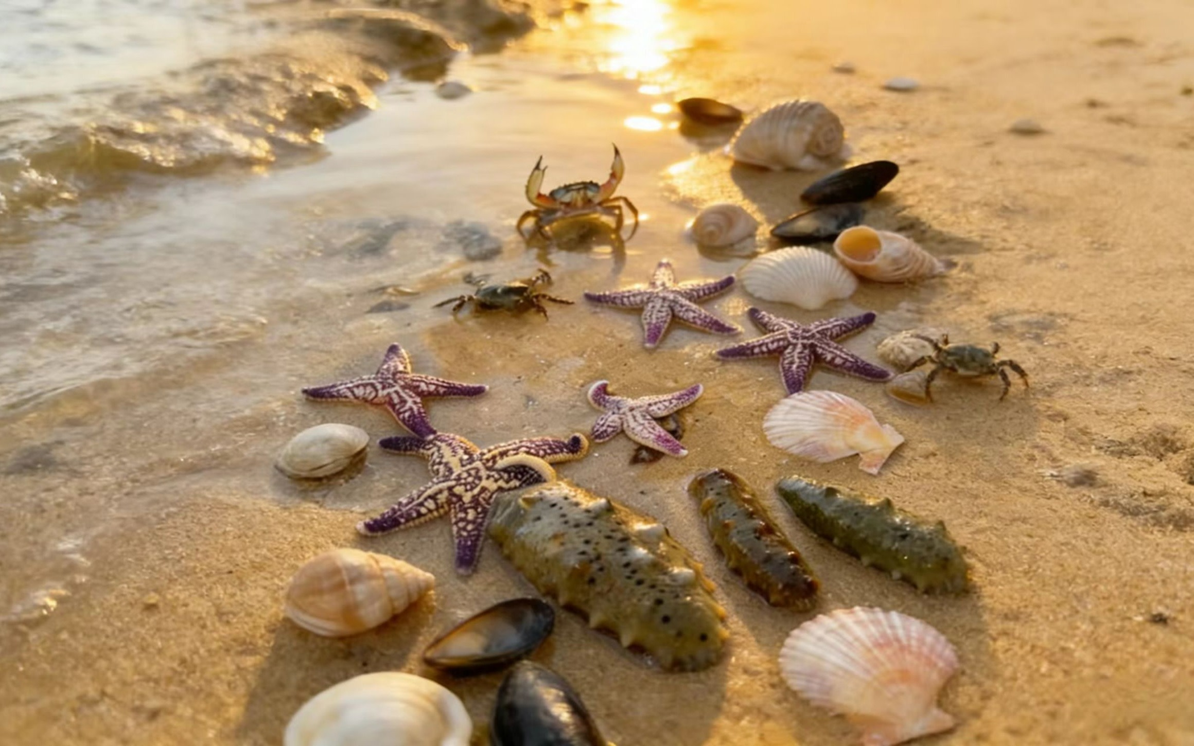 Sanya beachcombing experience (harvest can be taken away + instructor explanation)