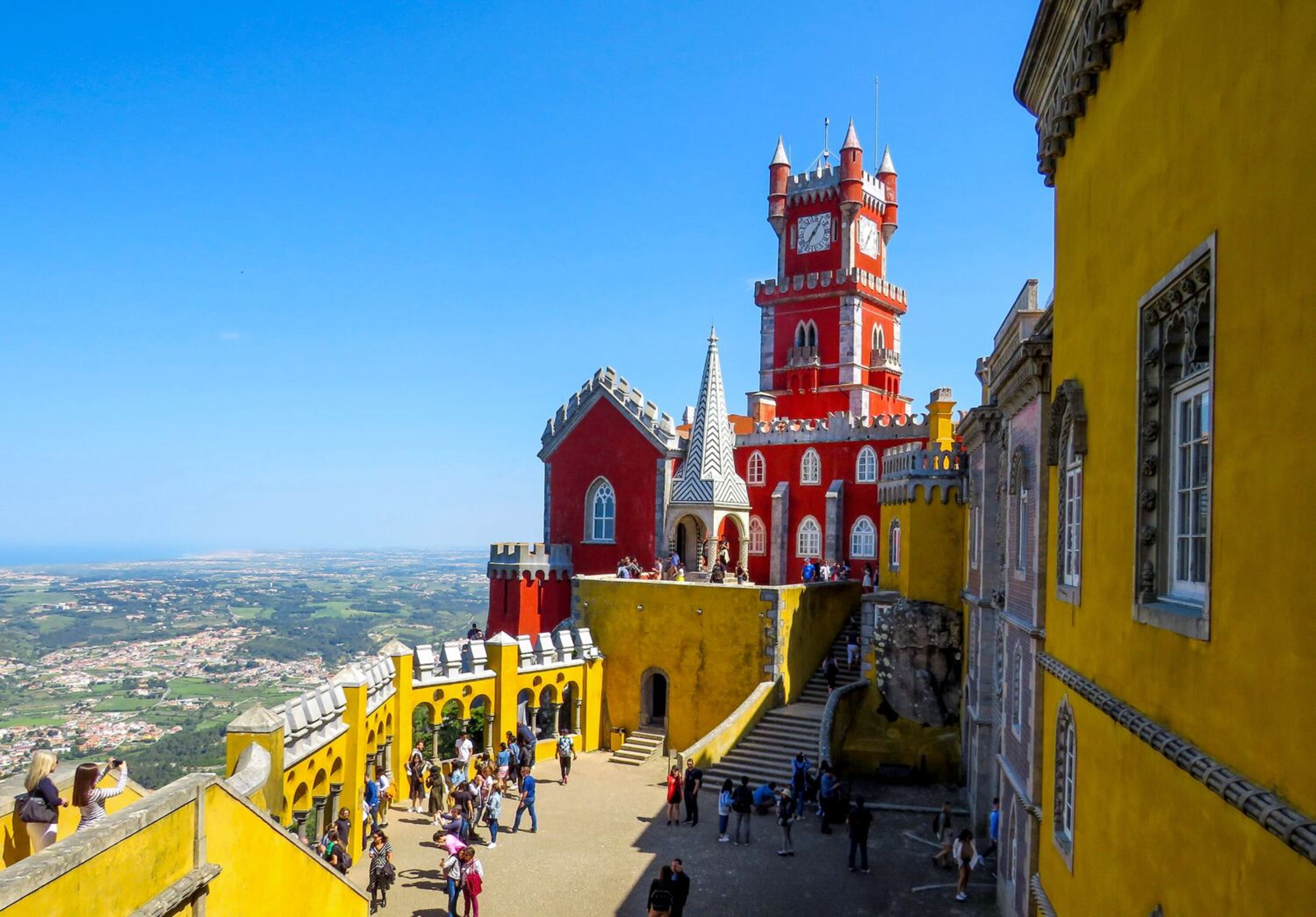 Sintra, Pena, Regaleira, Cabo da Roca & Cascais day tour from Lisbon