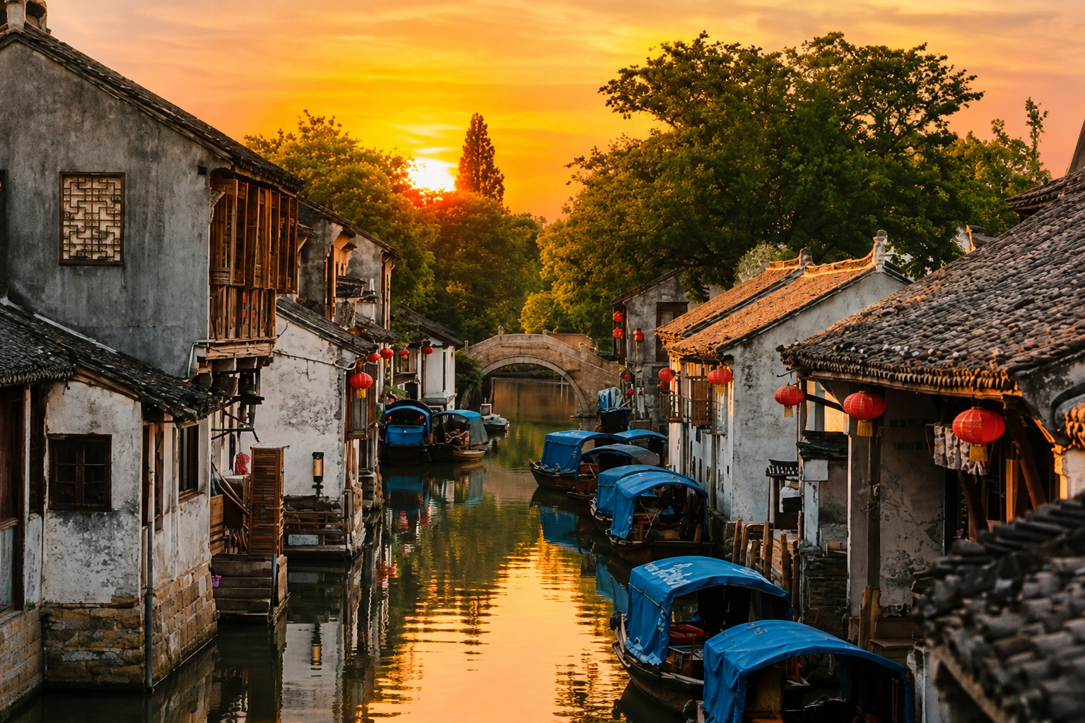 Shanghai Zhouzhuang Full-Day Cultural Tour with Boat Ride