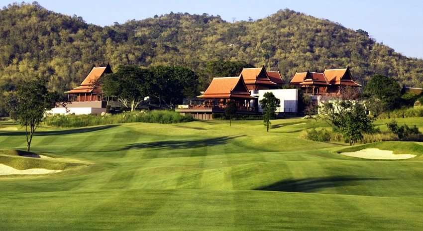 Golfing at Banyan Golf Club, Hua Hin