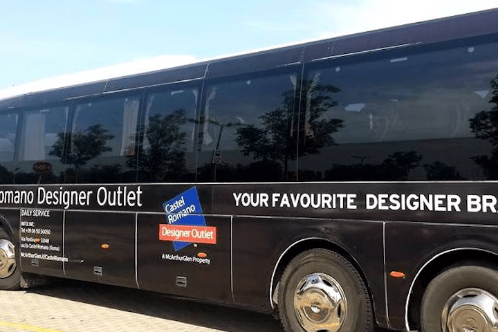 羅馬市中心 - 卡斯特羅馬諾MG名品奧特萊斯（Castel Romano Designer Outlet）巴士接送服務
