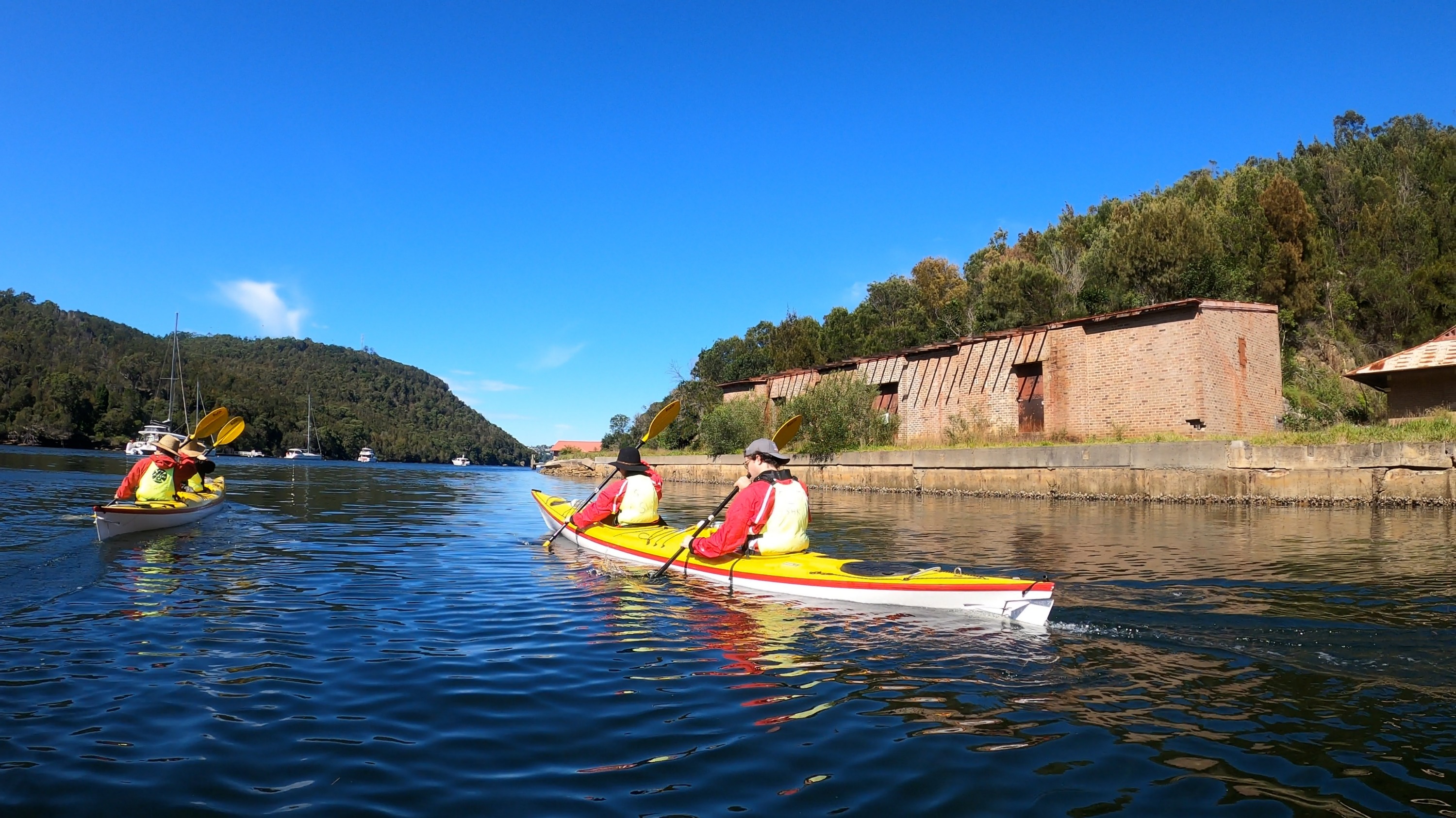 雪梨中港皮划艇生態之旅（Sydney Harbour Kayaks提供）