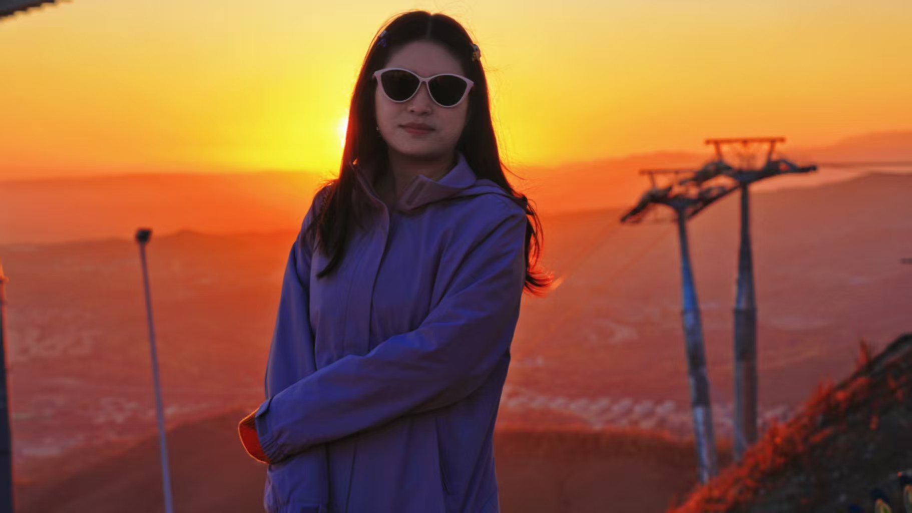 到達山頂,感受將軍山山頂蹦迪,靜候落日最美時刻。 到達山頂,感受將軍山山頂蹦迪,靜候落日最美時刻。