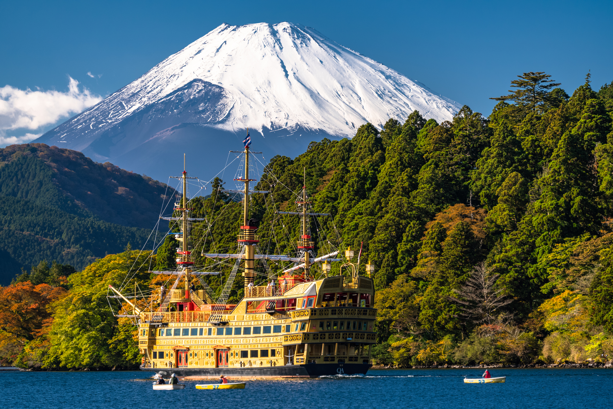 東京出發富士山 & 箱根一日遊（含午餐）