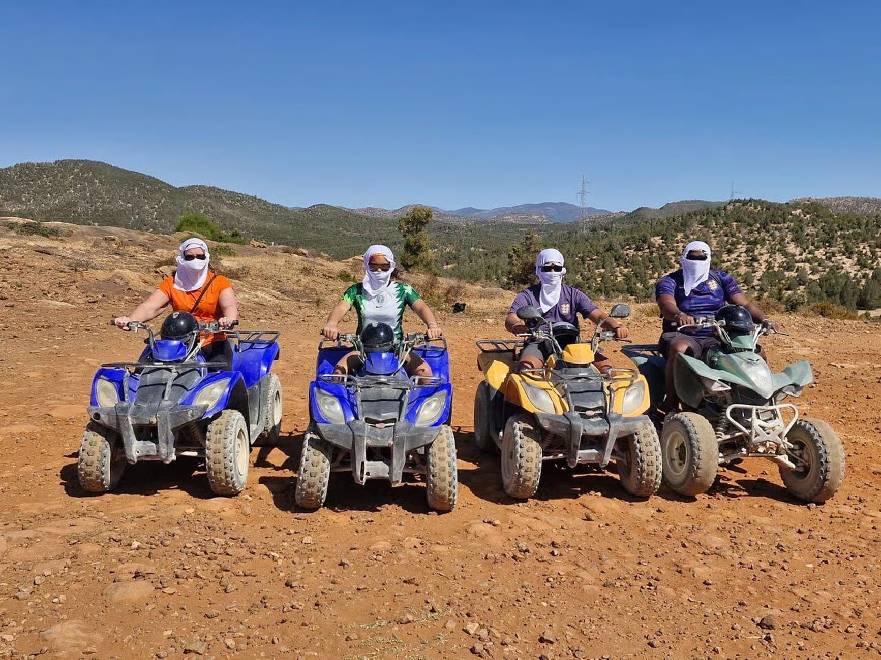 Quad Bike Ride and Excursion in the Heights of Hammamet