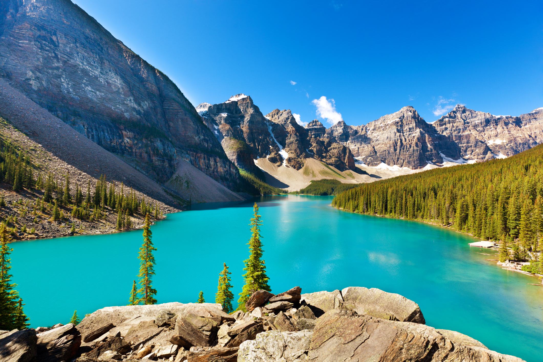 Discover Day Tour at Moraine Lake & Lake Louise from Canmore/Banff