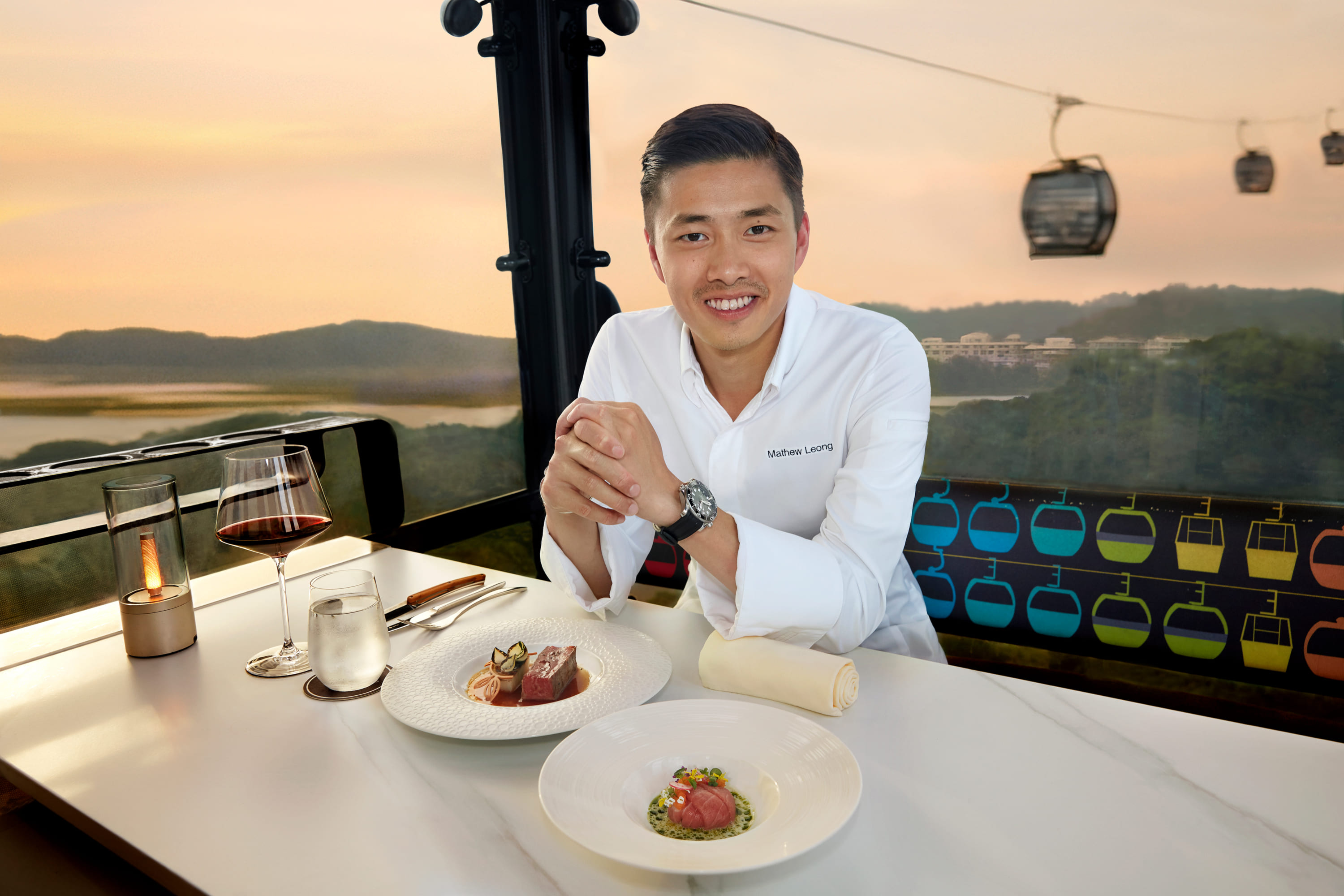 Cable Car Dining Experience in Singapore