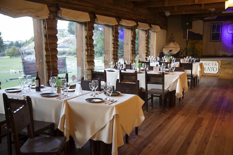 Our inviting dining room is the perfect place to enjoy local specialties like Cordero al Asador and other Patagonian delights.