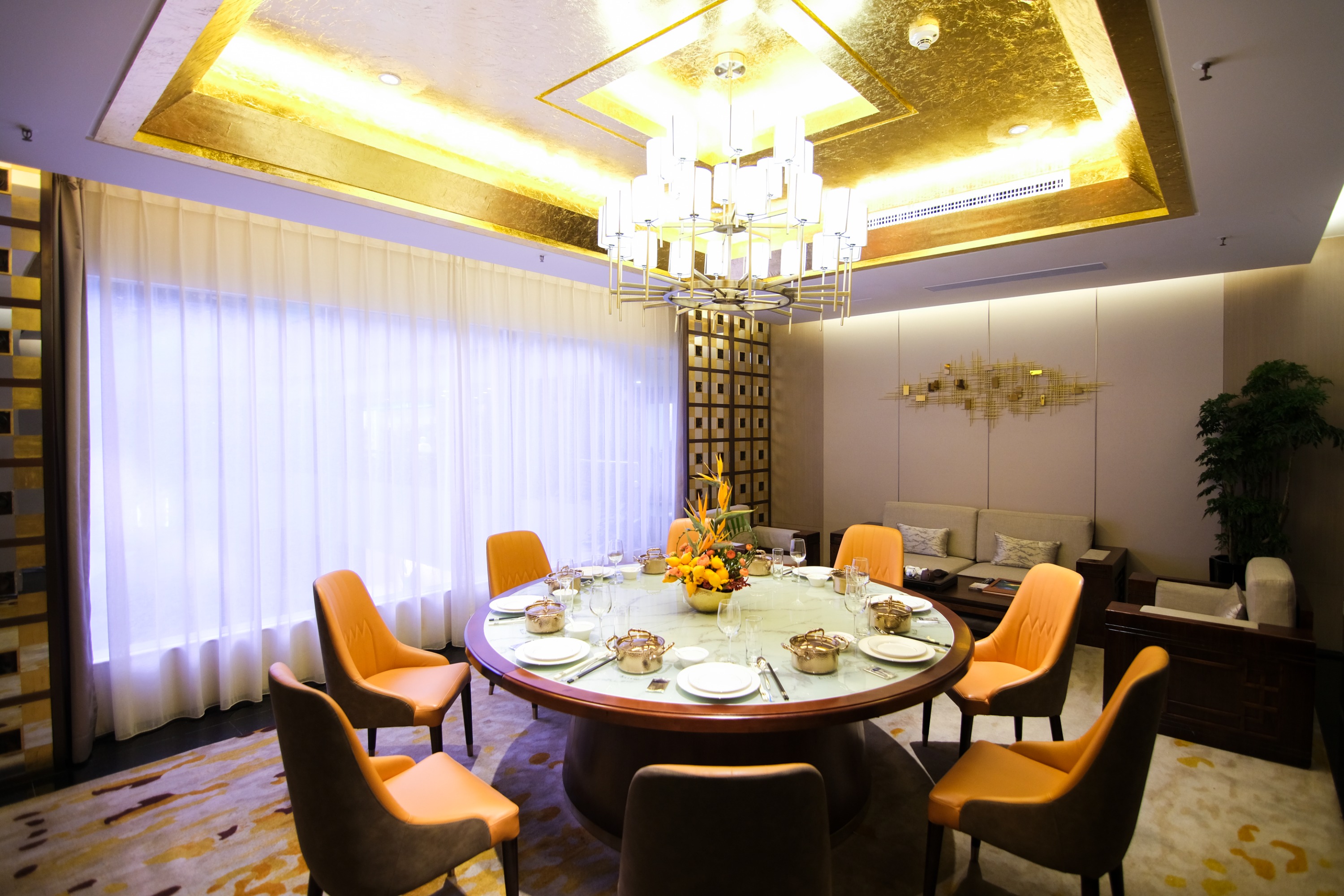 Chinese food private room area