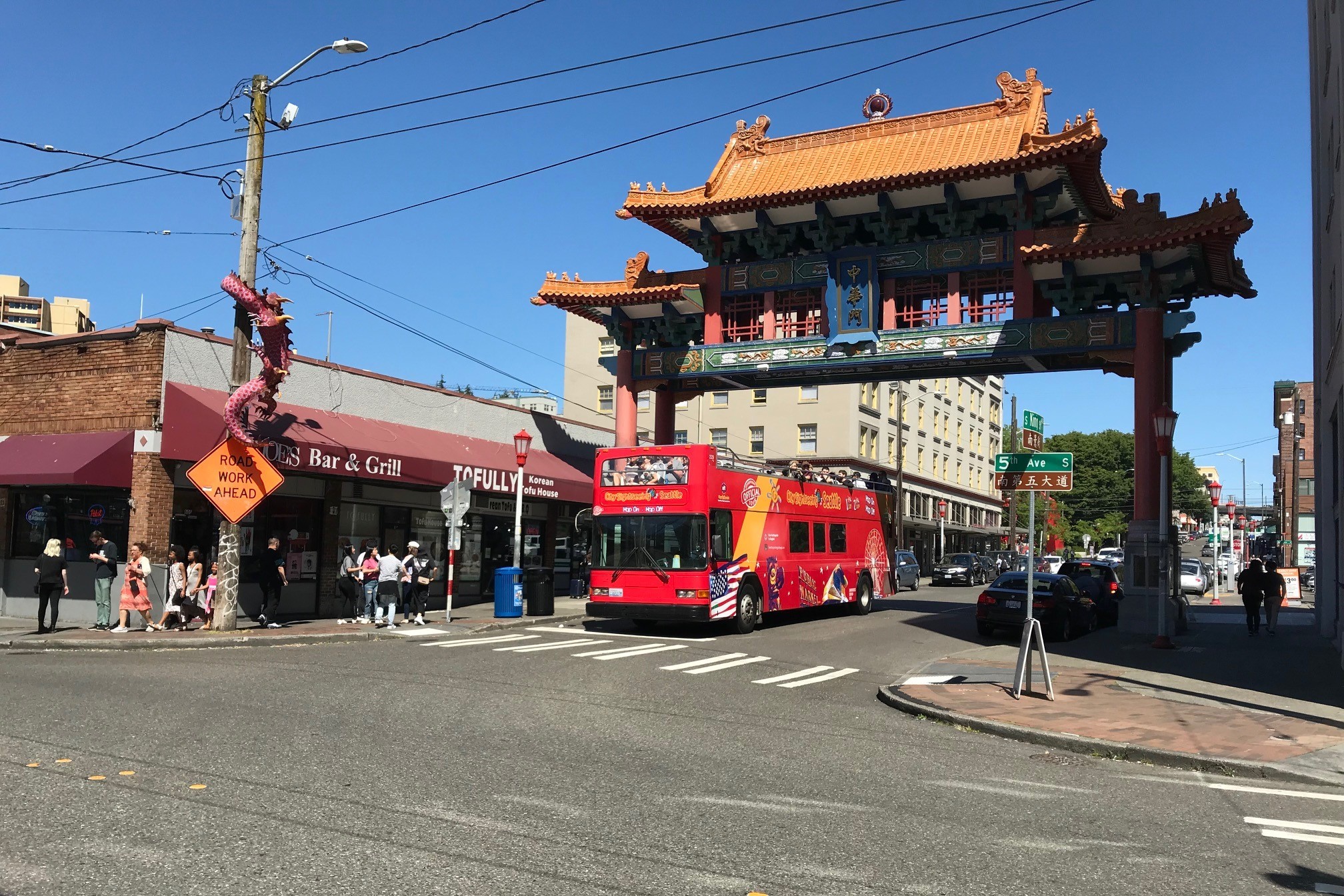 西雅圖 City Sightseeing 隨上隨下觀光巴士