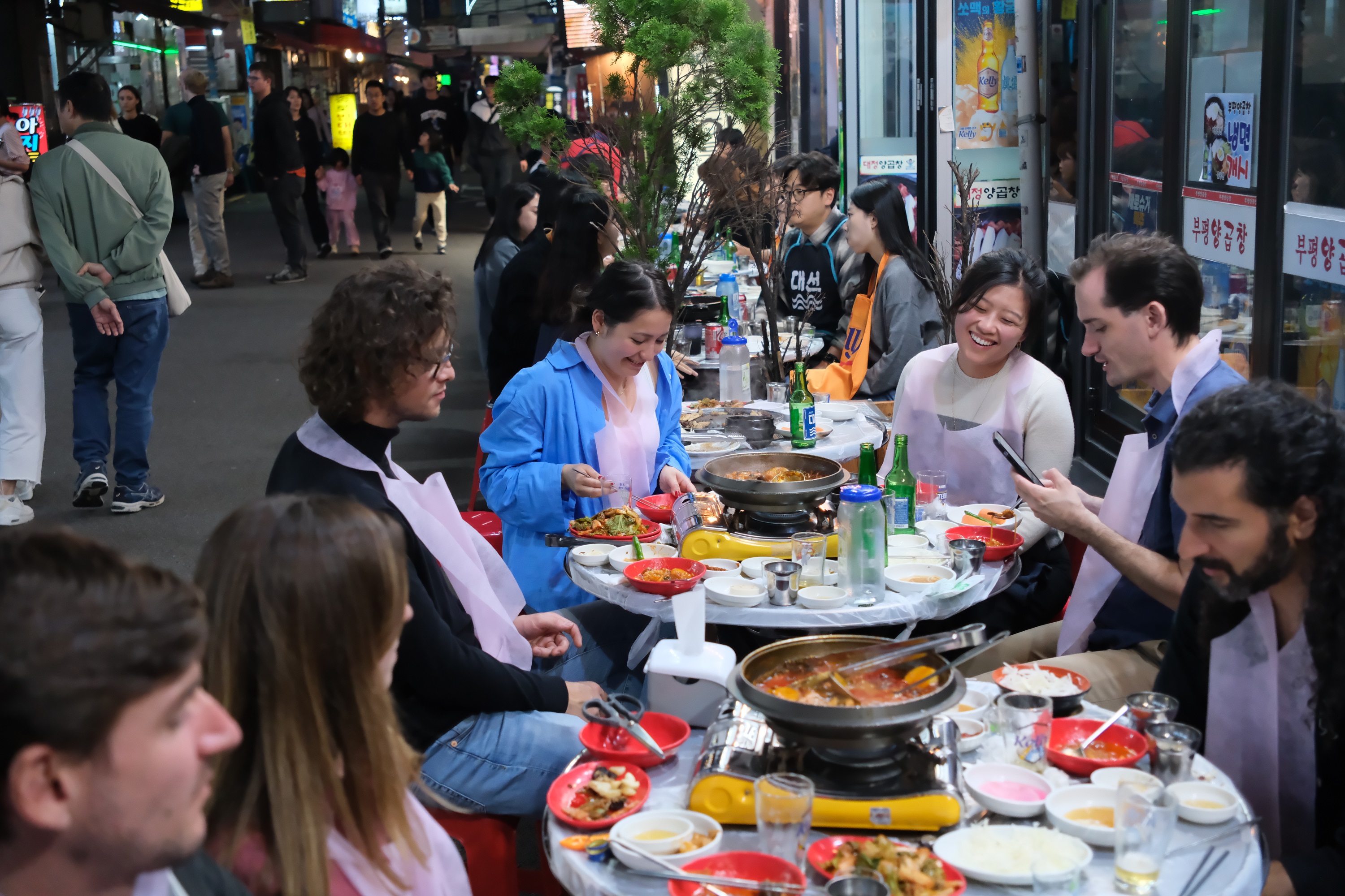 與美食達人一起體驗釜山地道烤肉
