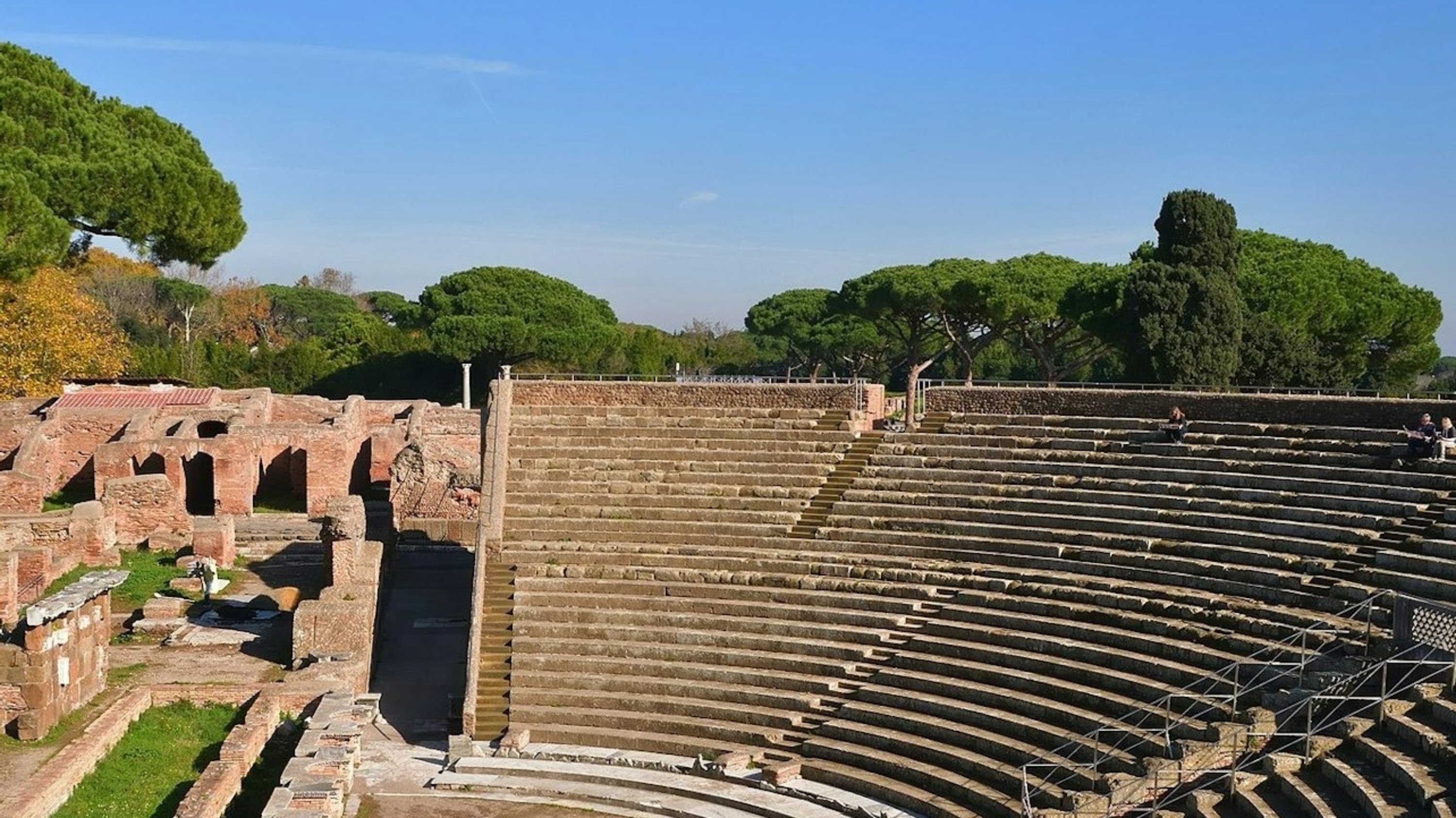 Archaeological Park of Ostia Antica ticket with shuttle service in Rome