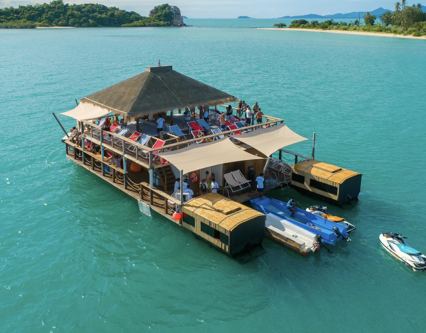 蘇梅島 Floating Bar - 豬島一日遊