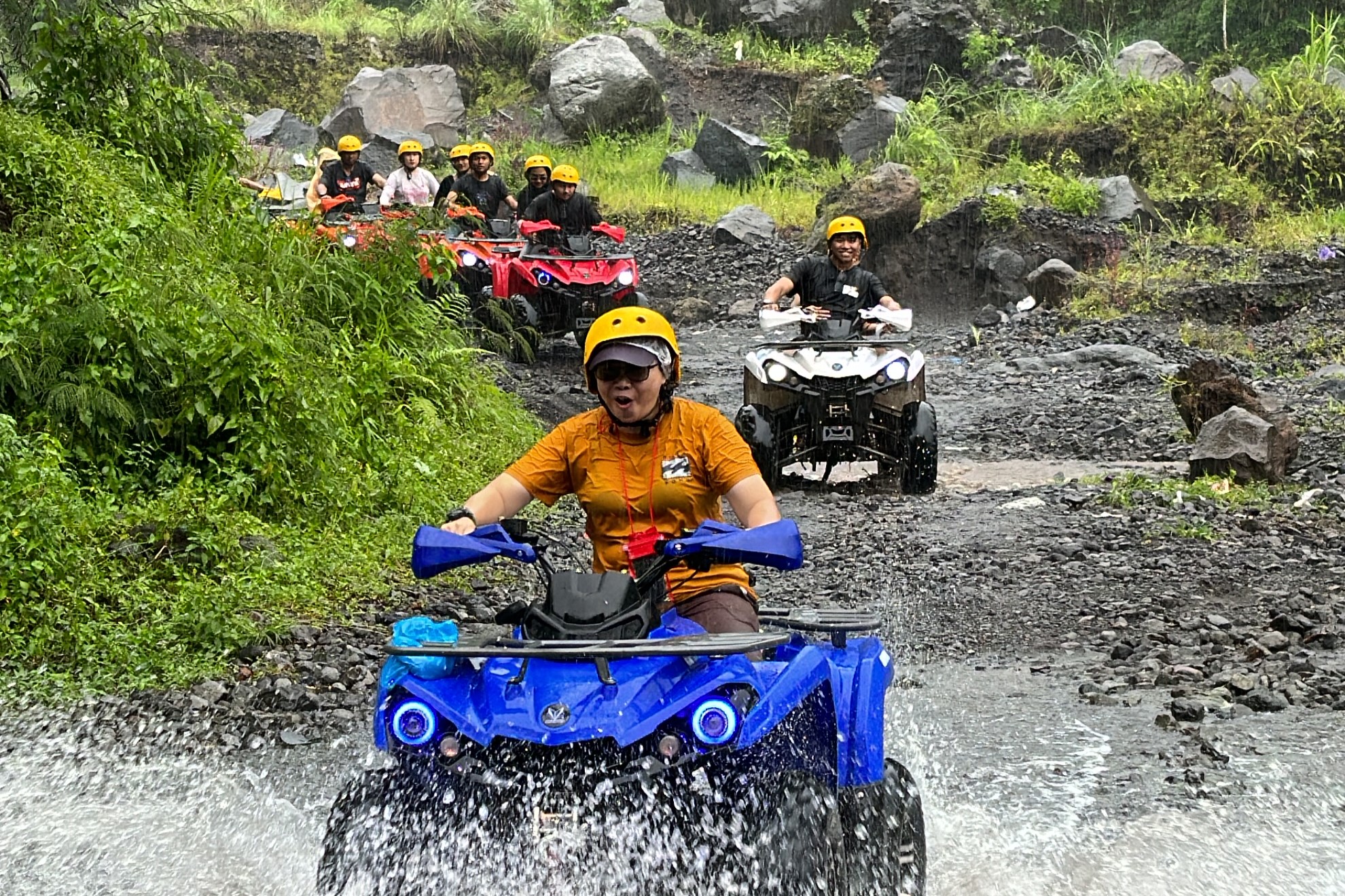日惹卡里烏朗 ATV 和吉普車默拉皮火山體驗