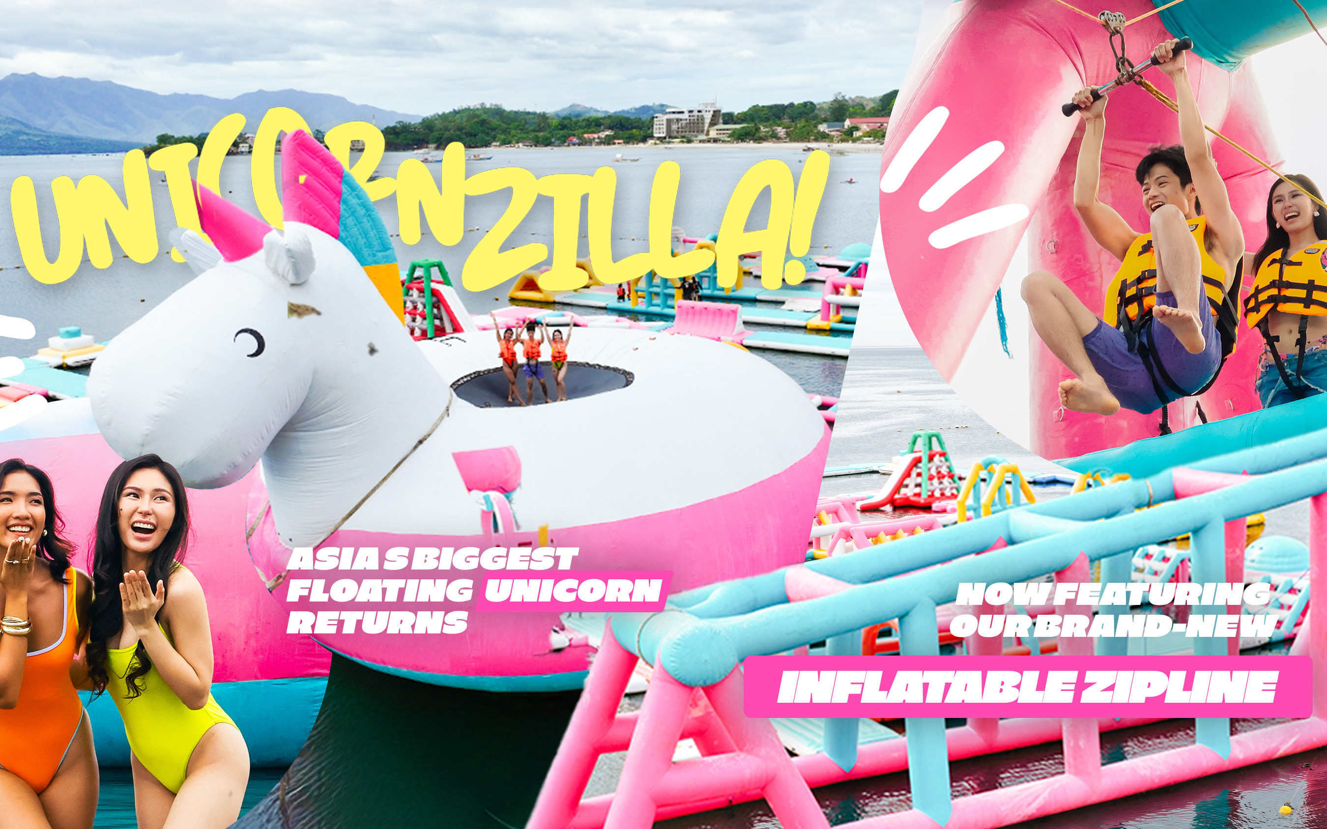 Inflatable Island Beach Club Ticket in Subic