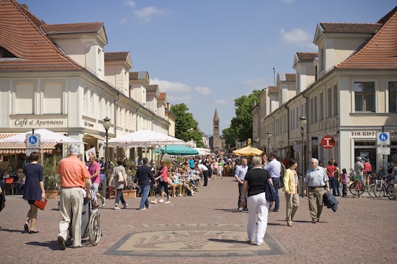 Potsdam old town and Dutch quarter