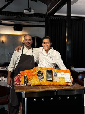 主廚 Diego 與主廚 Tom 主廚 Diego 與主廚 Tom