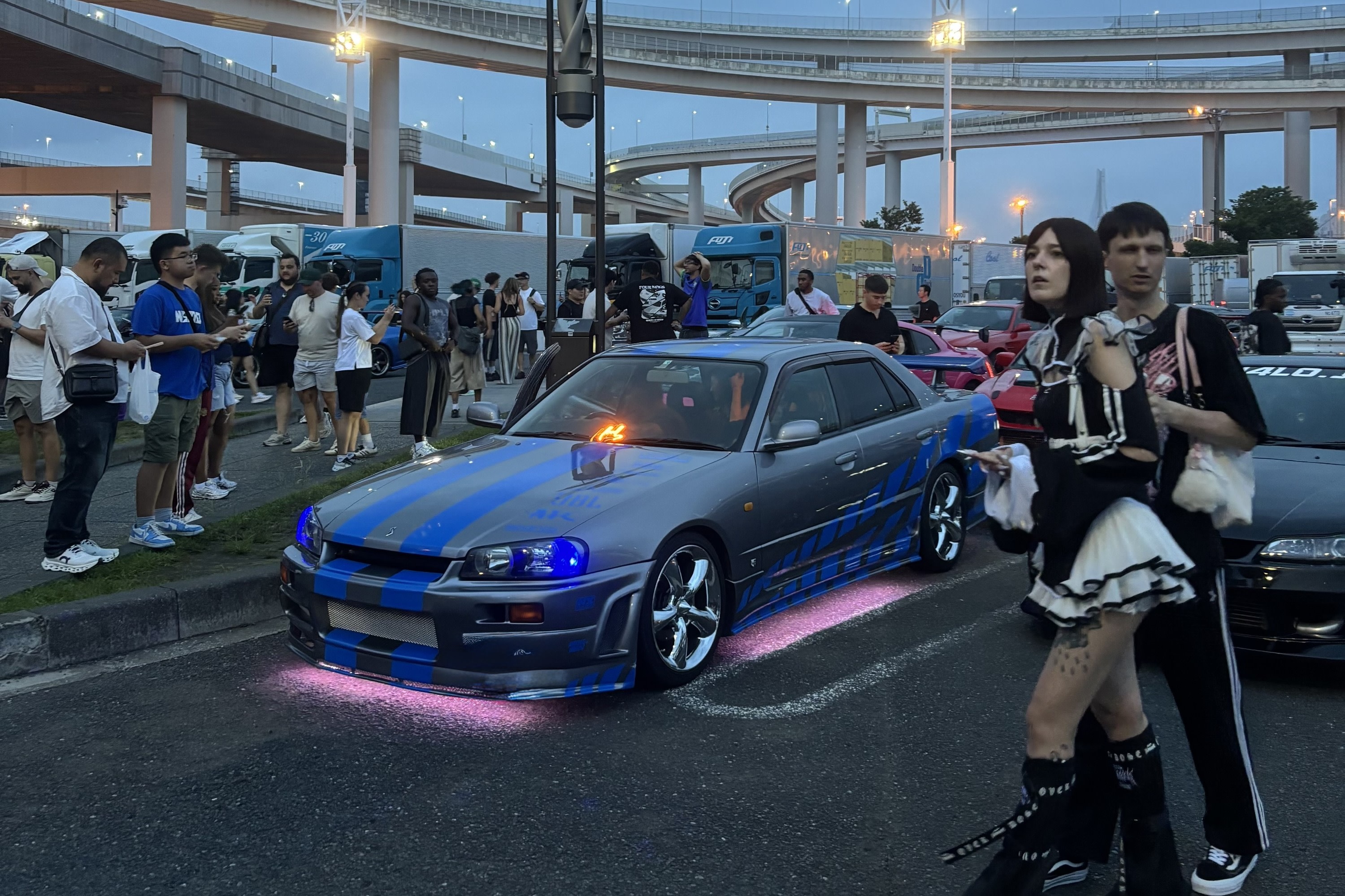 Tokyo JDM Cars & Midnight Cultural Experience
