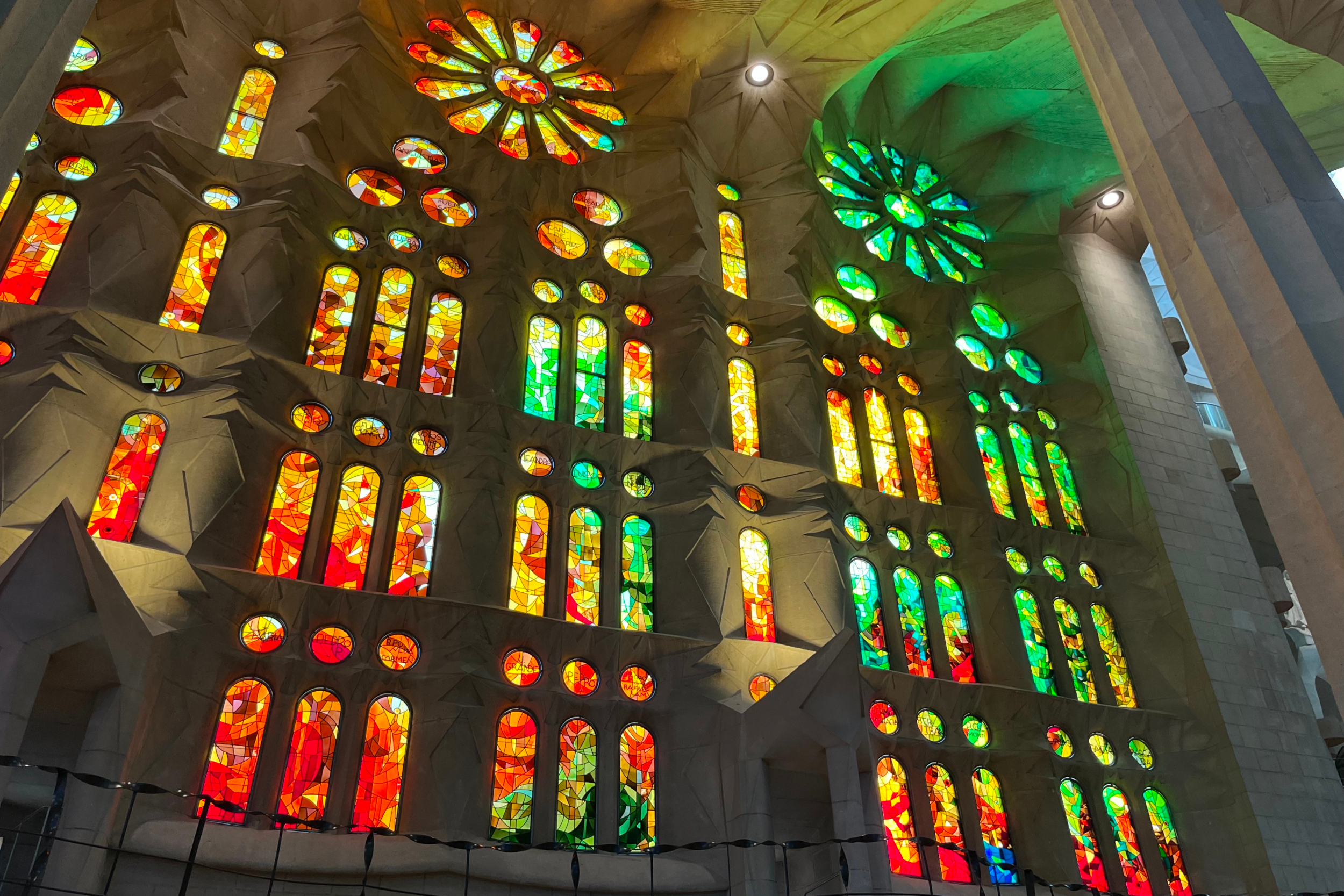 Sagrada Familia Tickets - Stained Glass Windows