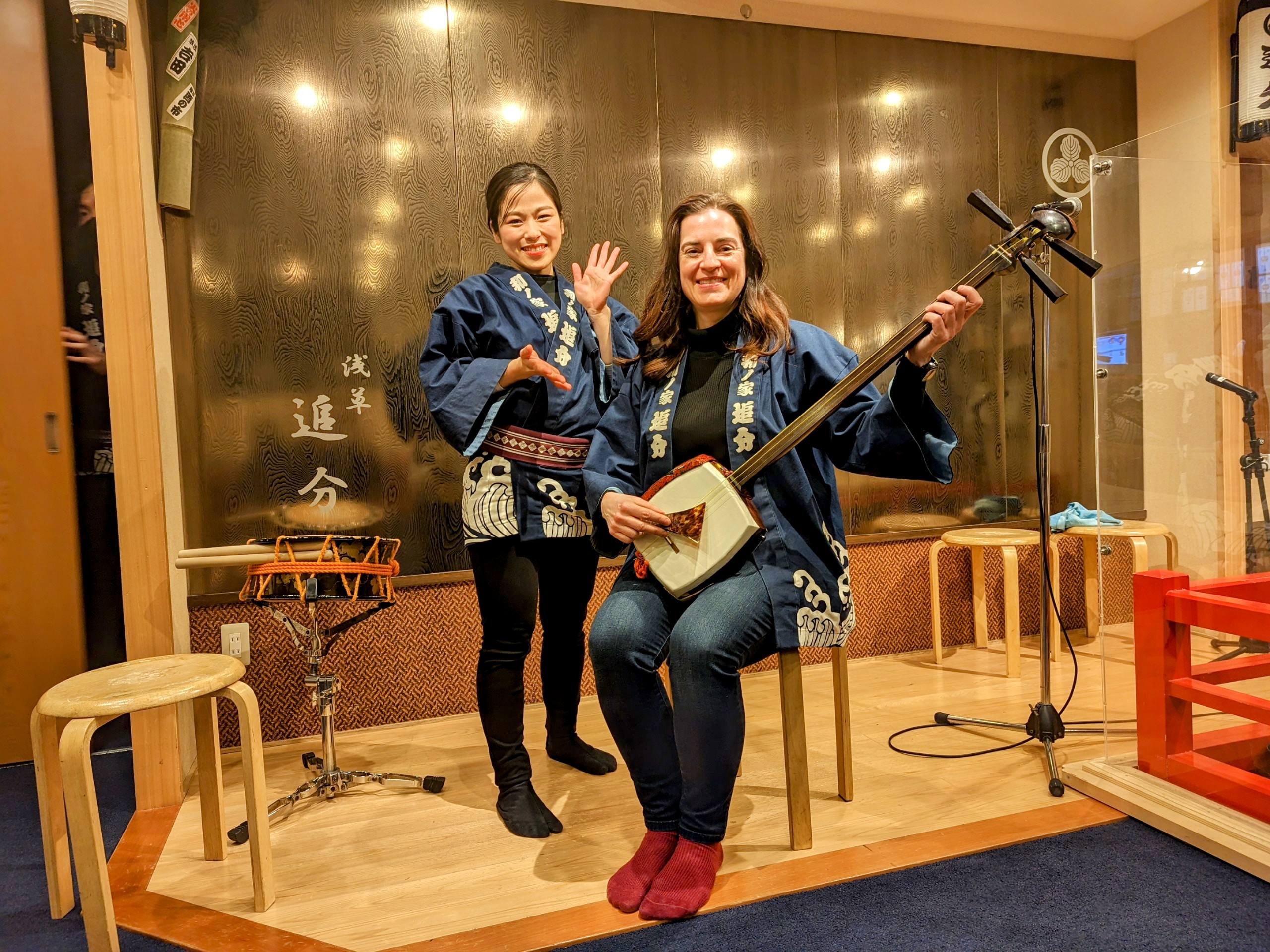 日本傳統居酒屋晚餐 & 現場樂器表演