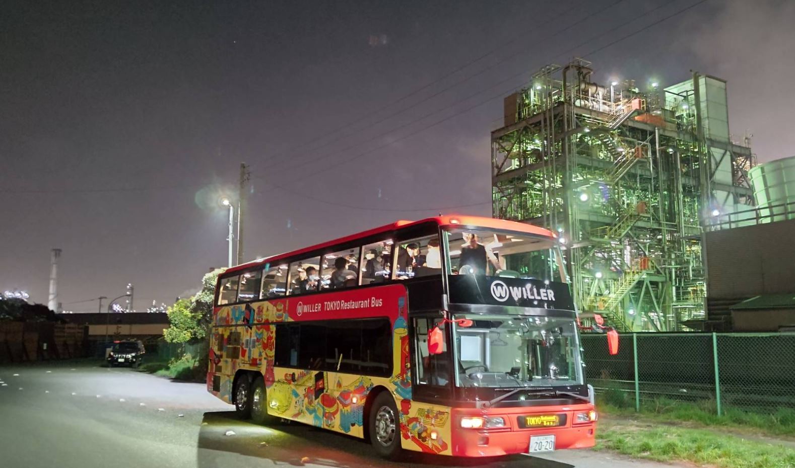 東京觀光含午餐或晚餐的“東京餐廳巴士”