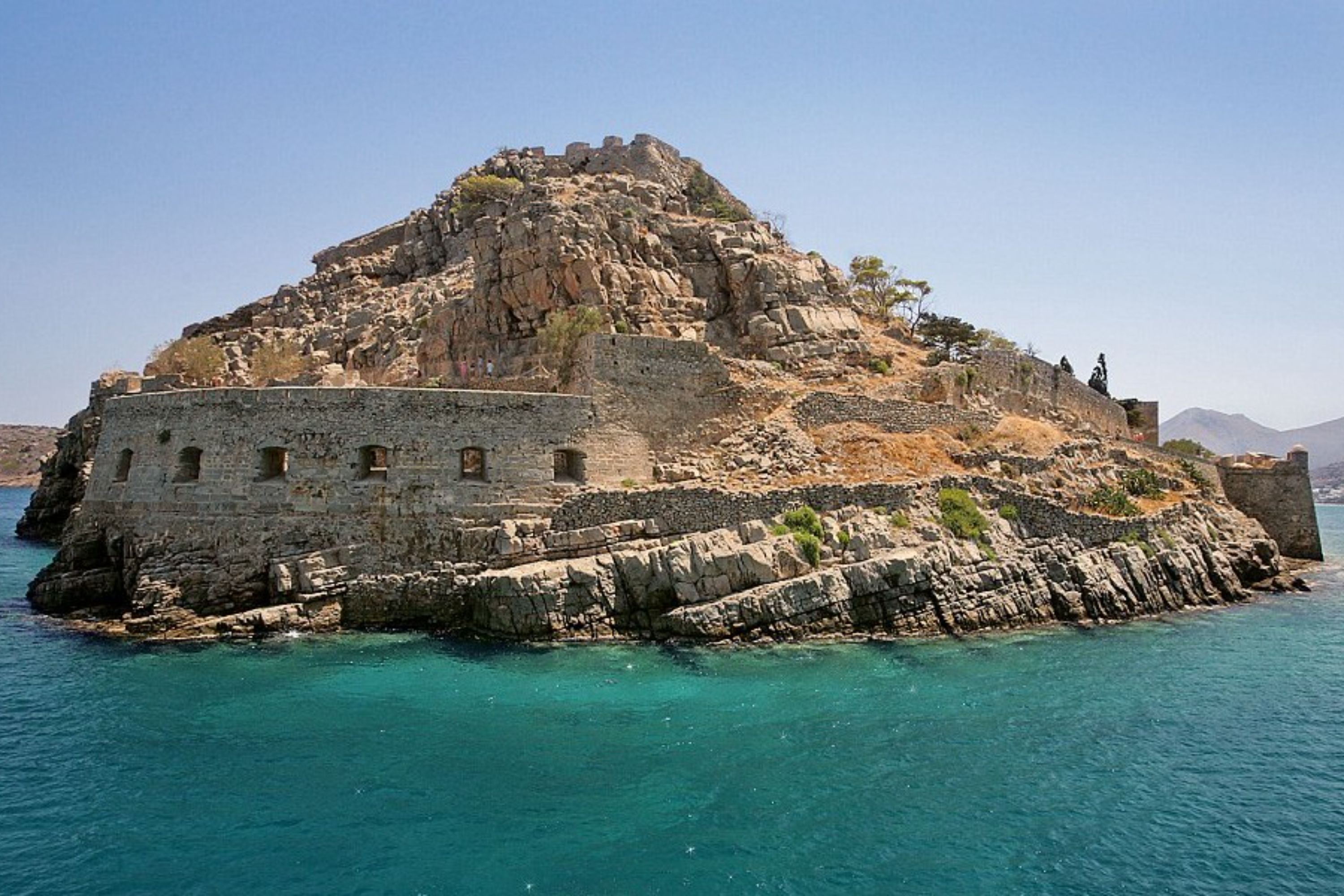 Walk through centuries of history on Spinalonga, from Greek times to Venetian rule