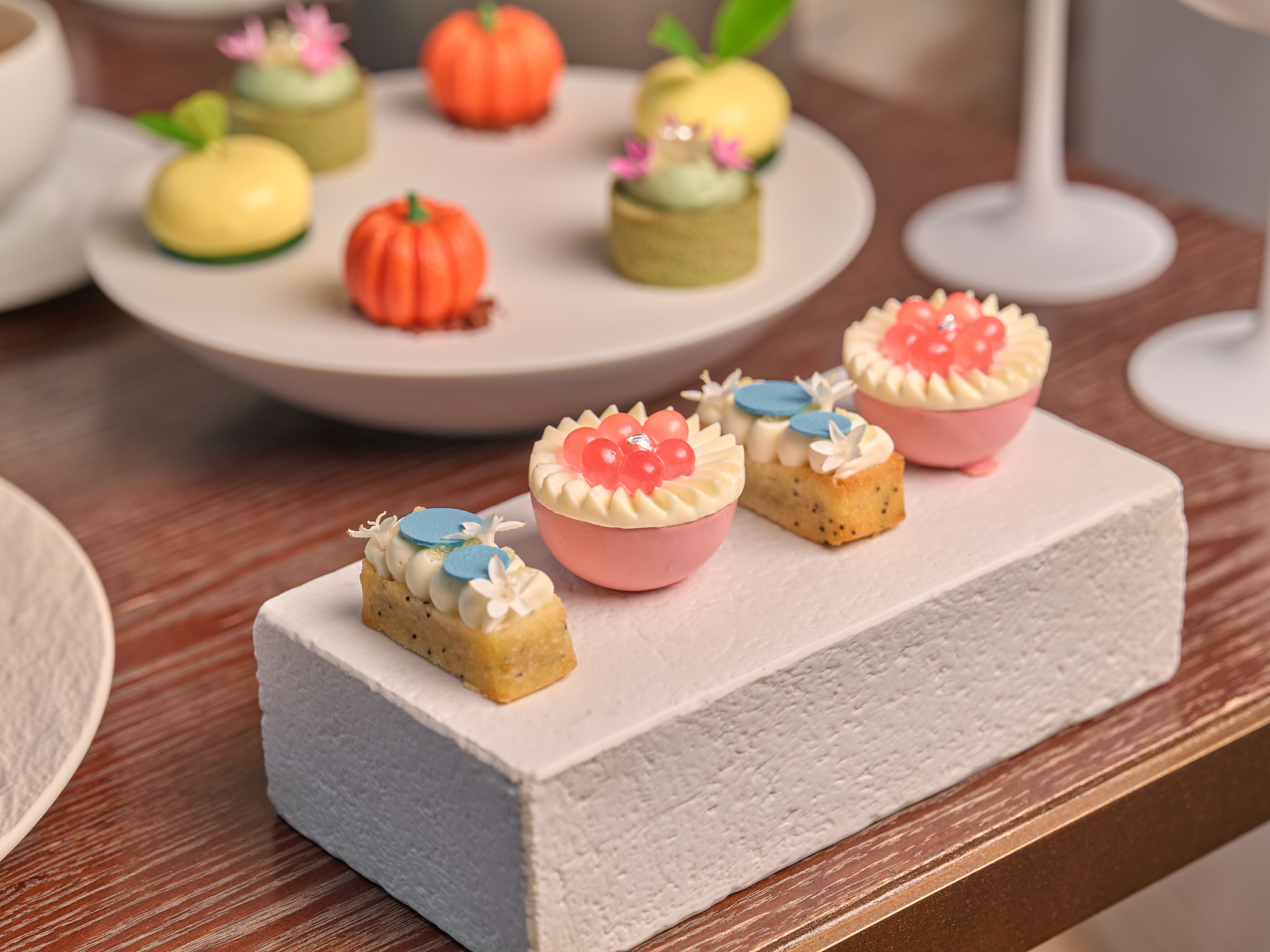 Afternoon Tea Set at Peacock Alley by Waldorf Astoria Bangkok