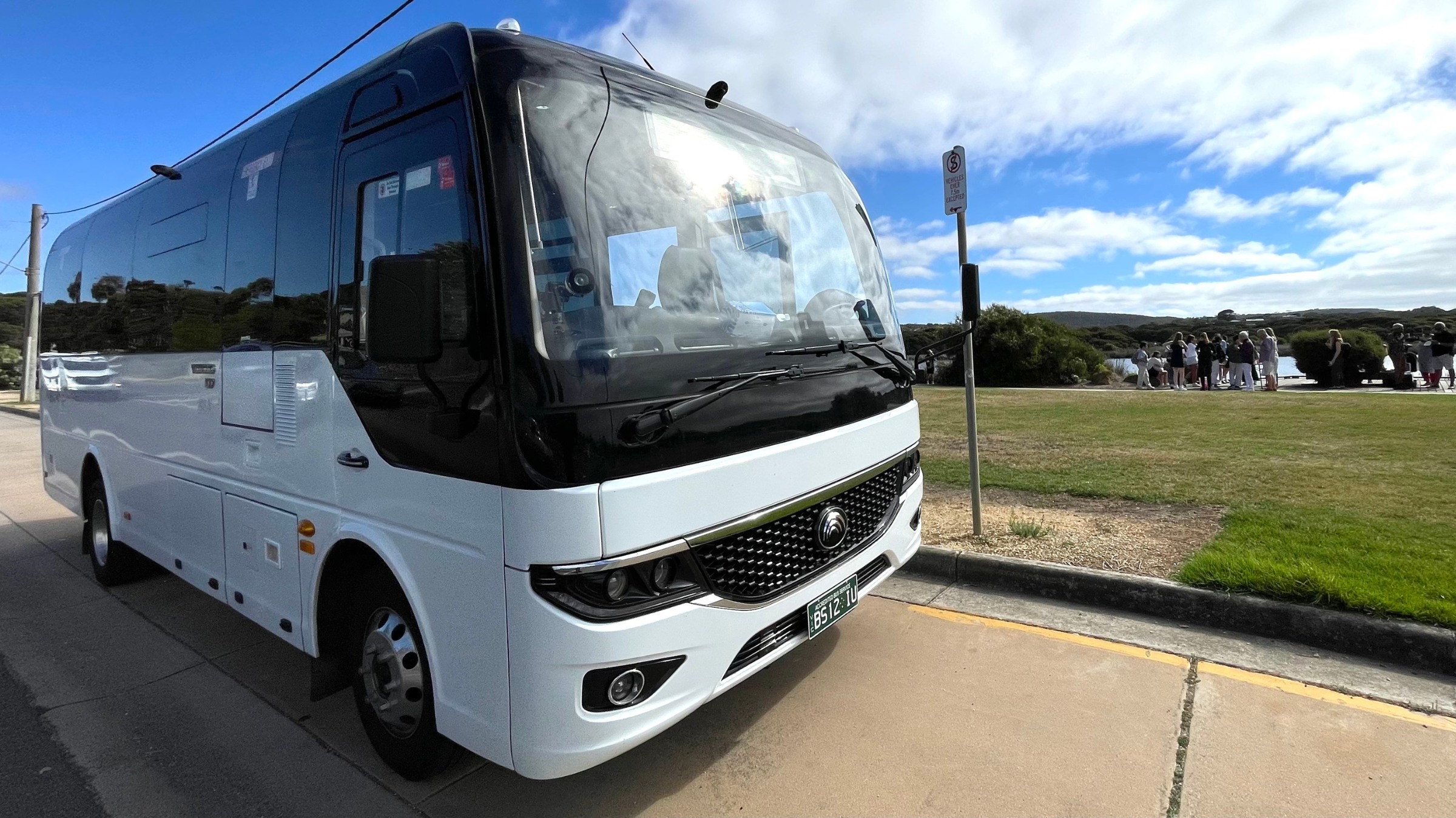 Travel comfortably in a convenient bus, ensuring a relaxing journey along scenic routes