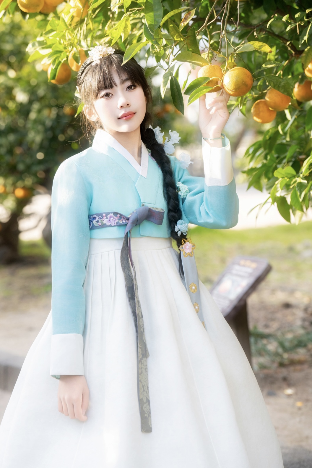 濟州皇后韓服租借體驗
