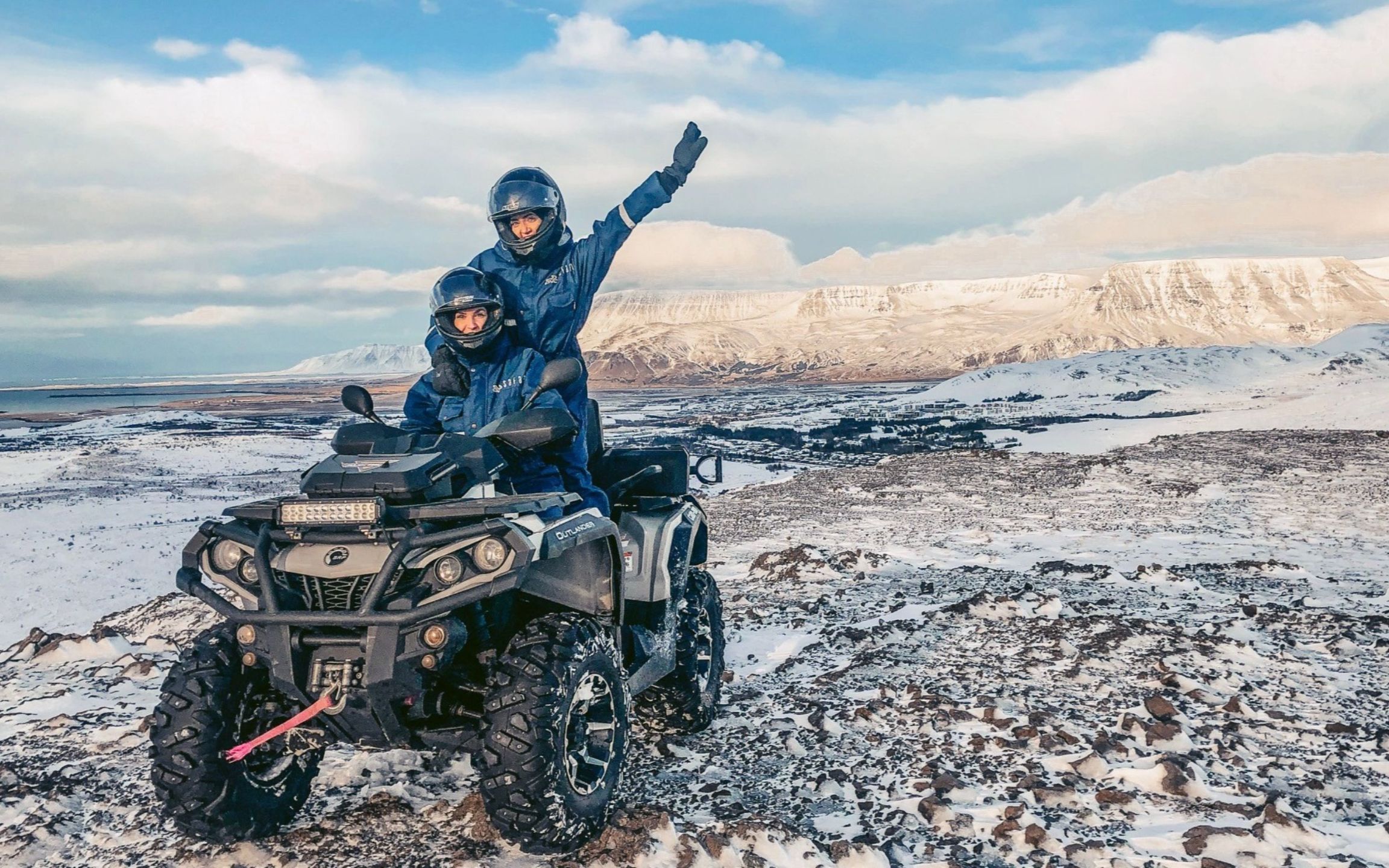 Hafrafell & Hellisheidi half-day ATV tour in Reykjavik