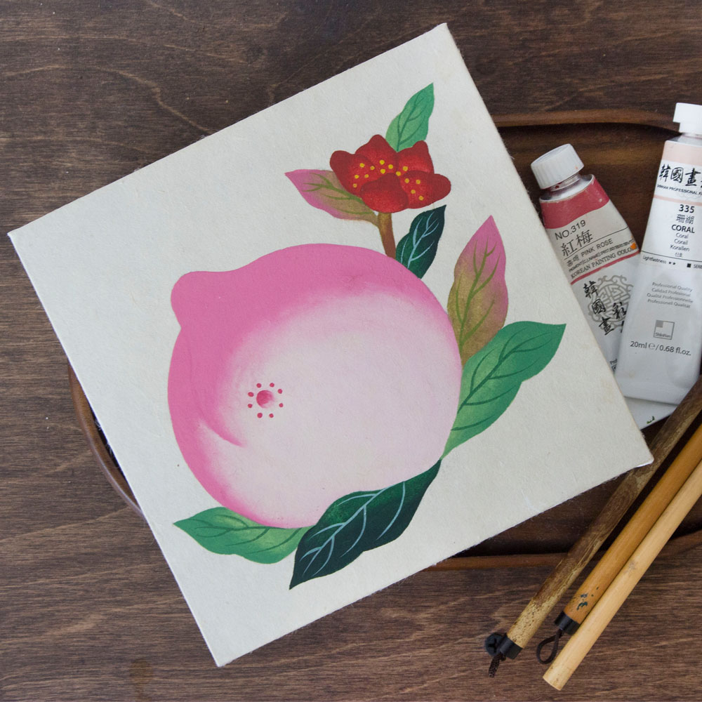 Folk Painting Studio Class: The warmth of Oriental Painting