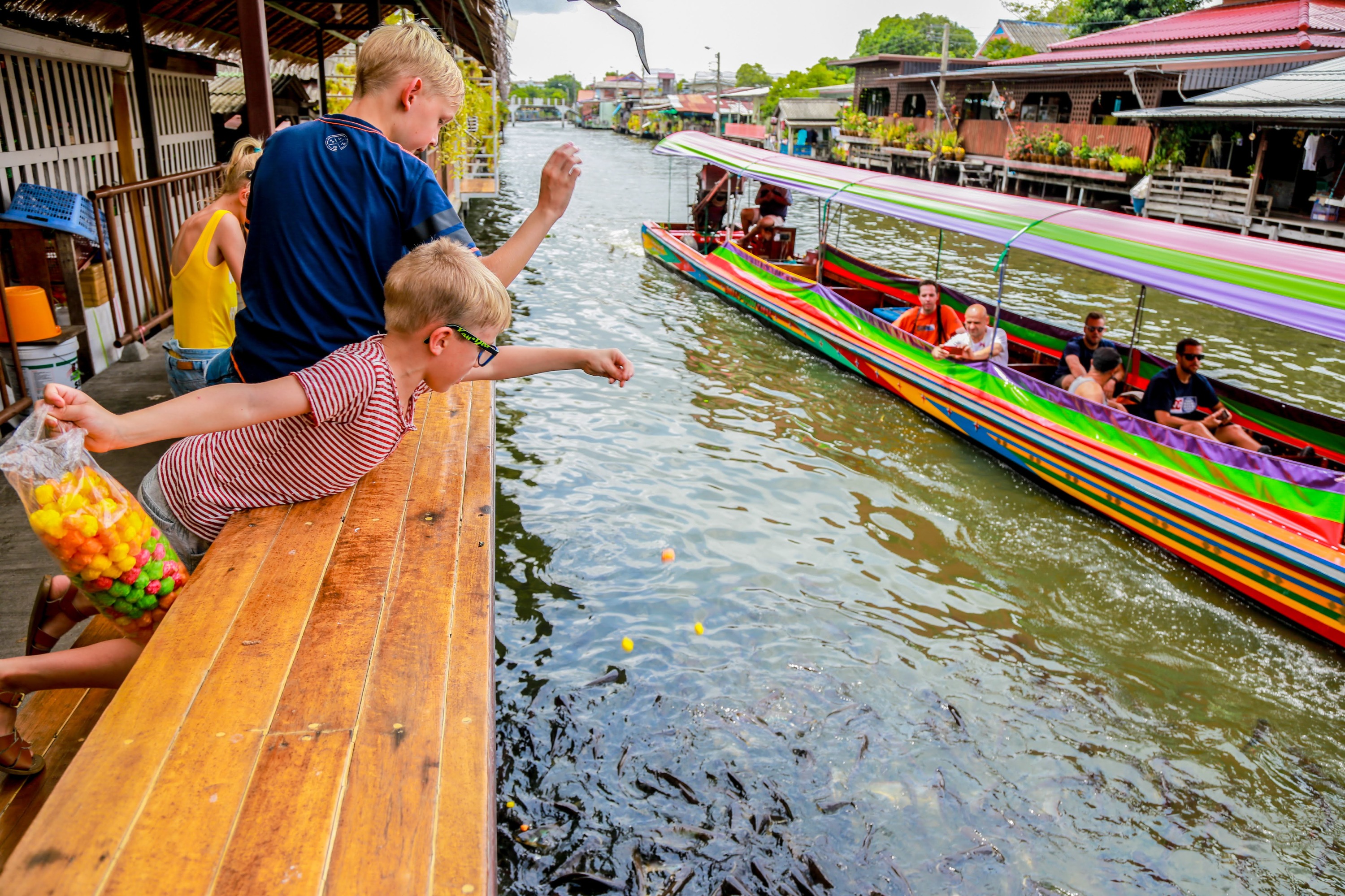 曼谷運河遊船＆自行車半日遊（含午餐）