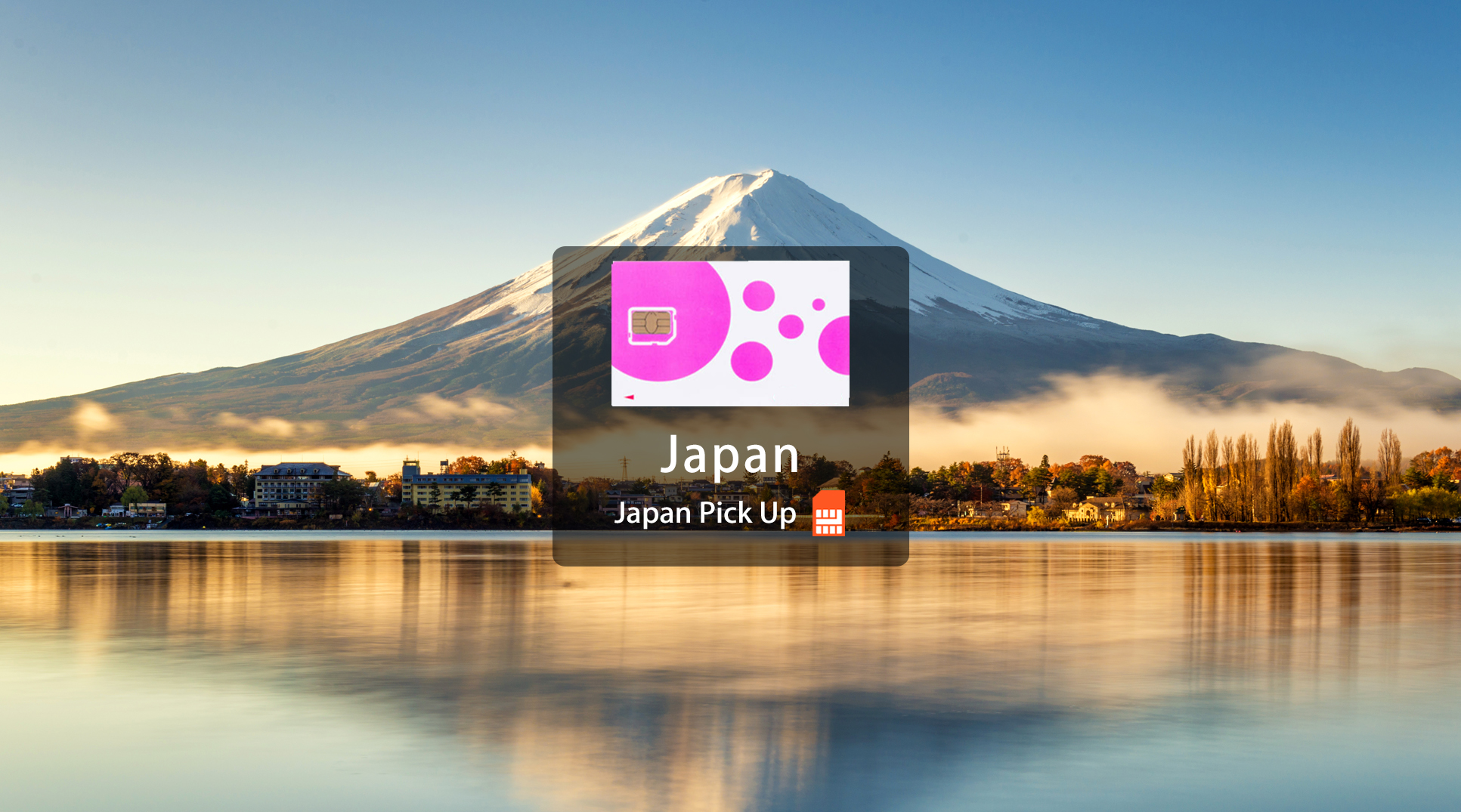 4G SIM Card for Japan