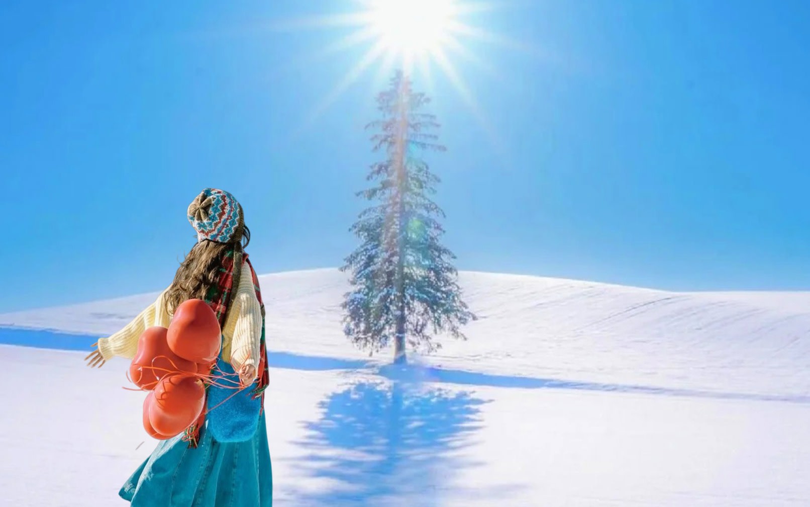 [Winter Limited] Hokkaido Asahiyama Zoo x Blue Pond x Shirahige Falls x Internet-famous Christmas Tree Day Trip (Departure from Sapporo)