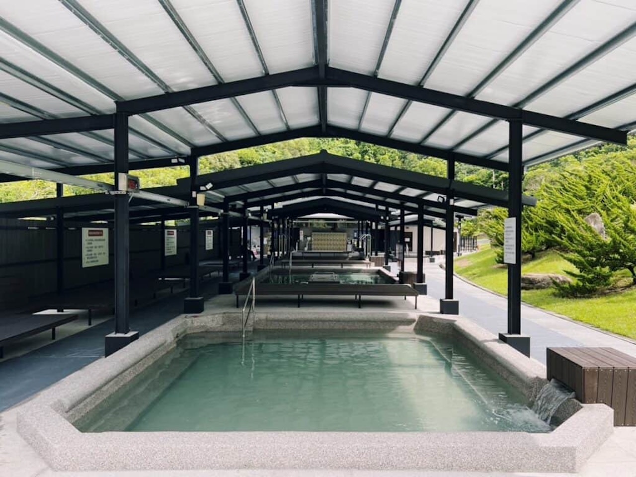 Tainan: Guidan Liuer Hot Spring Villa - Open-air Hot Spring Pool