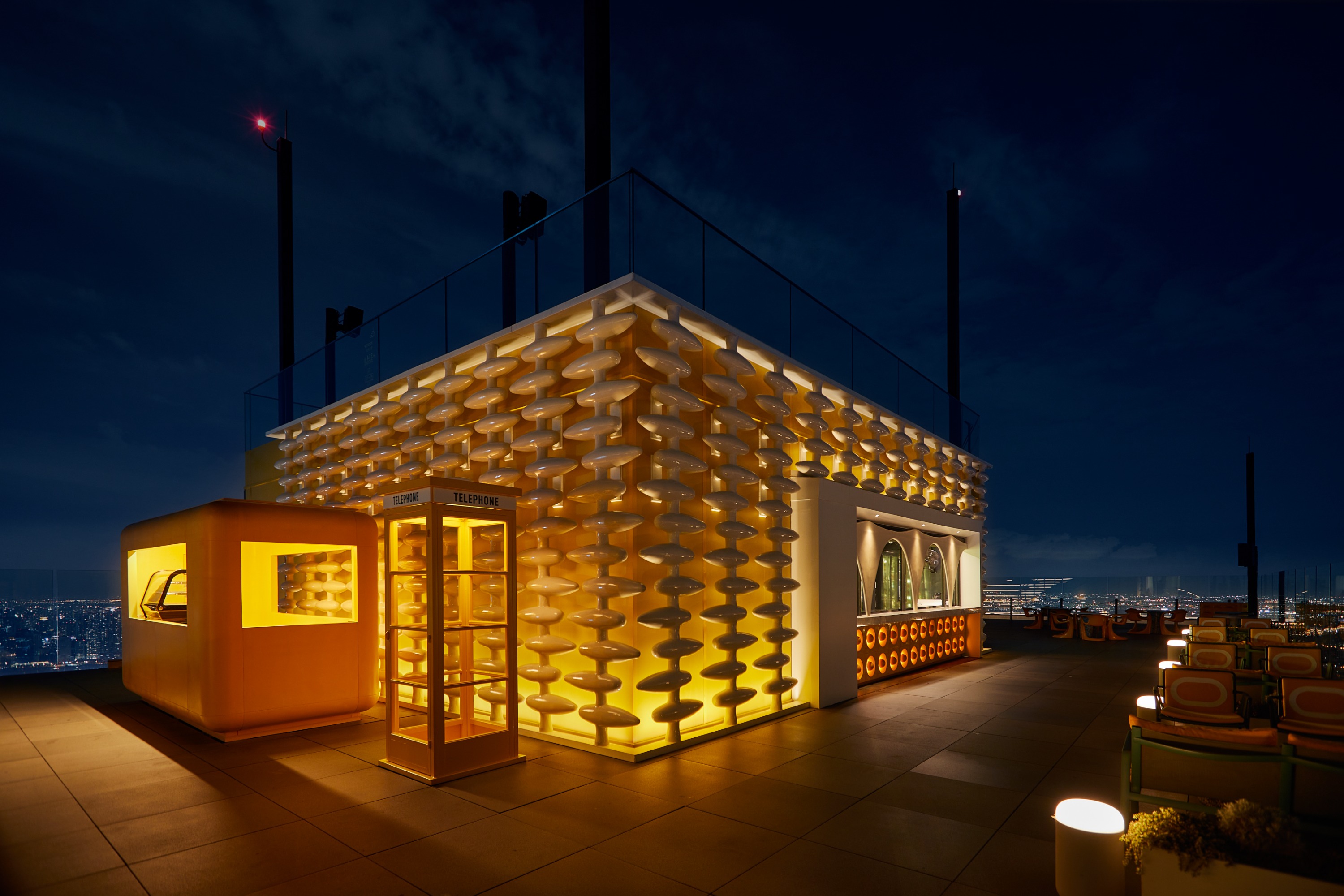 The Sky Beach at the Mahanakhon Skywalk