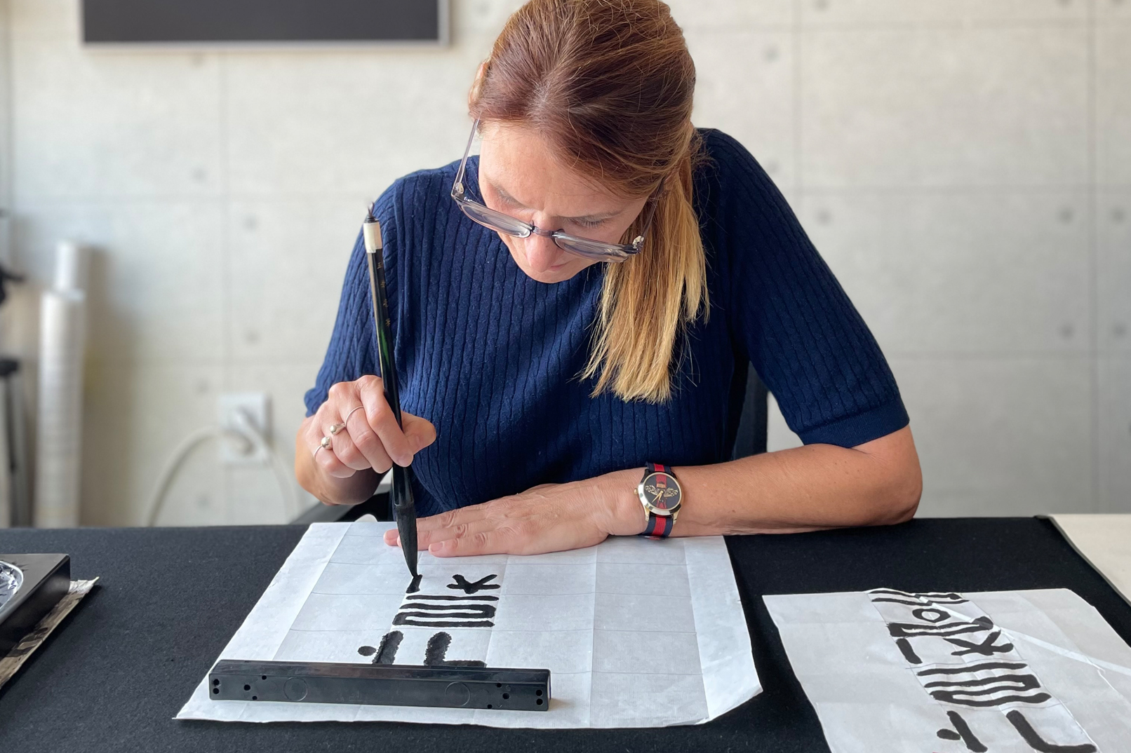 Korean Calligraphy Class in Seoul