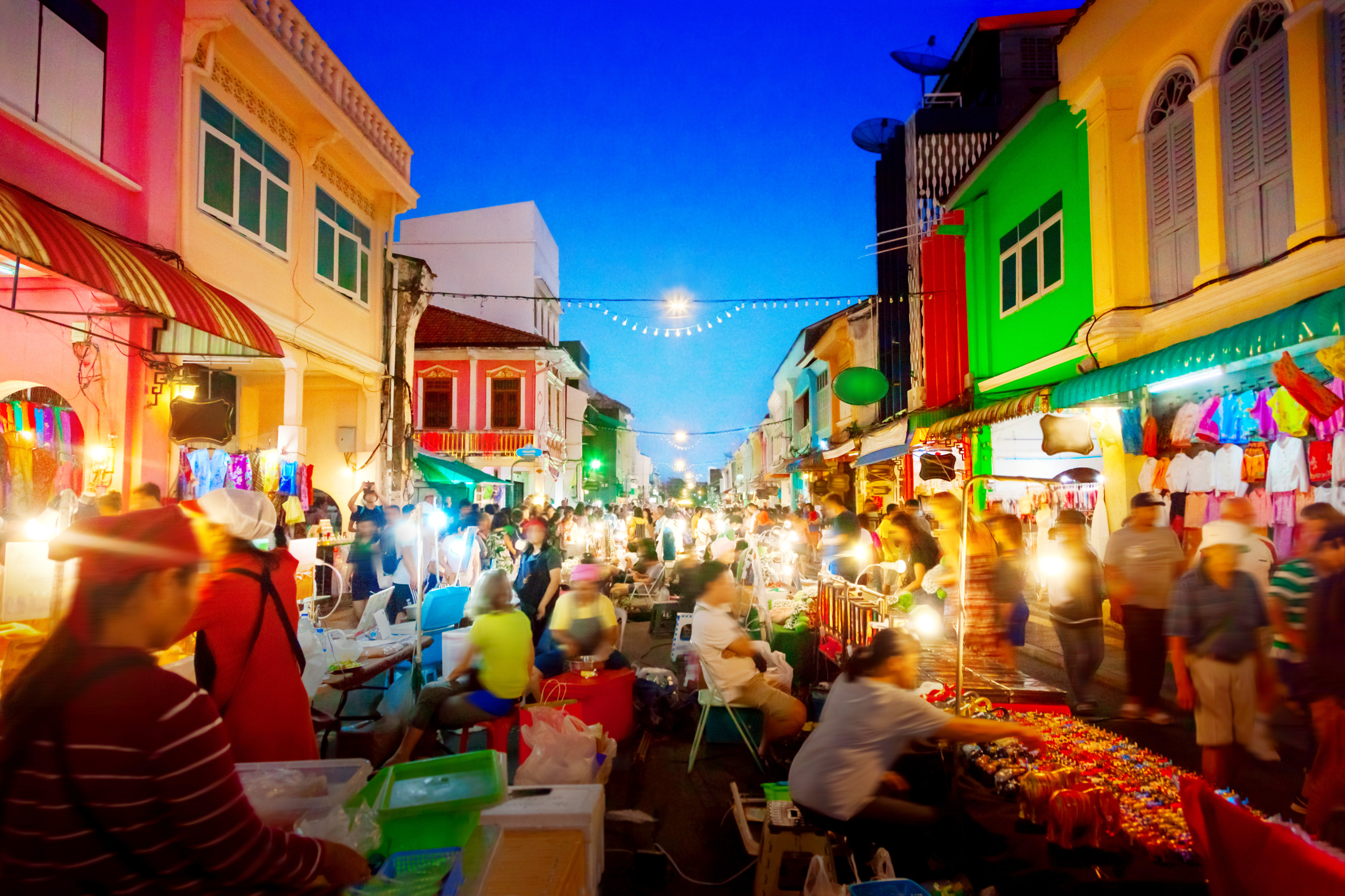 phuket colors bustling market vibrant atmosphere