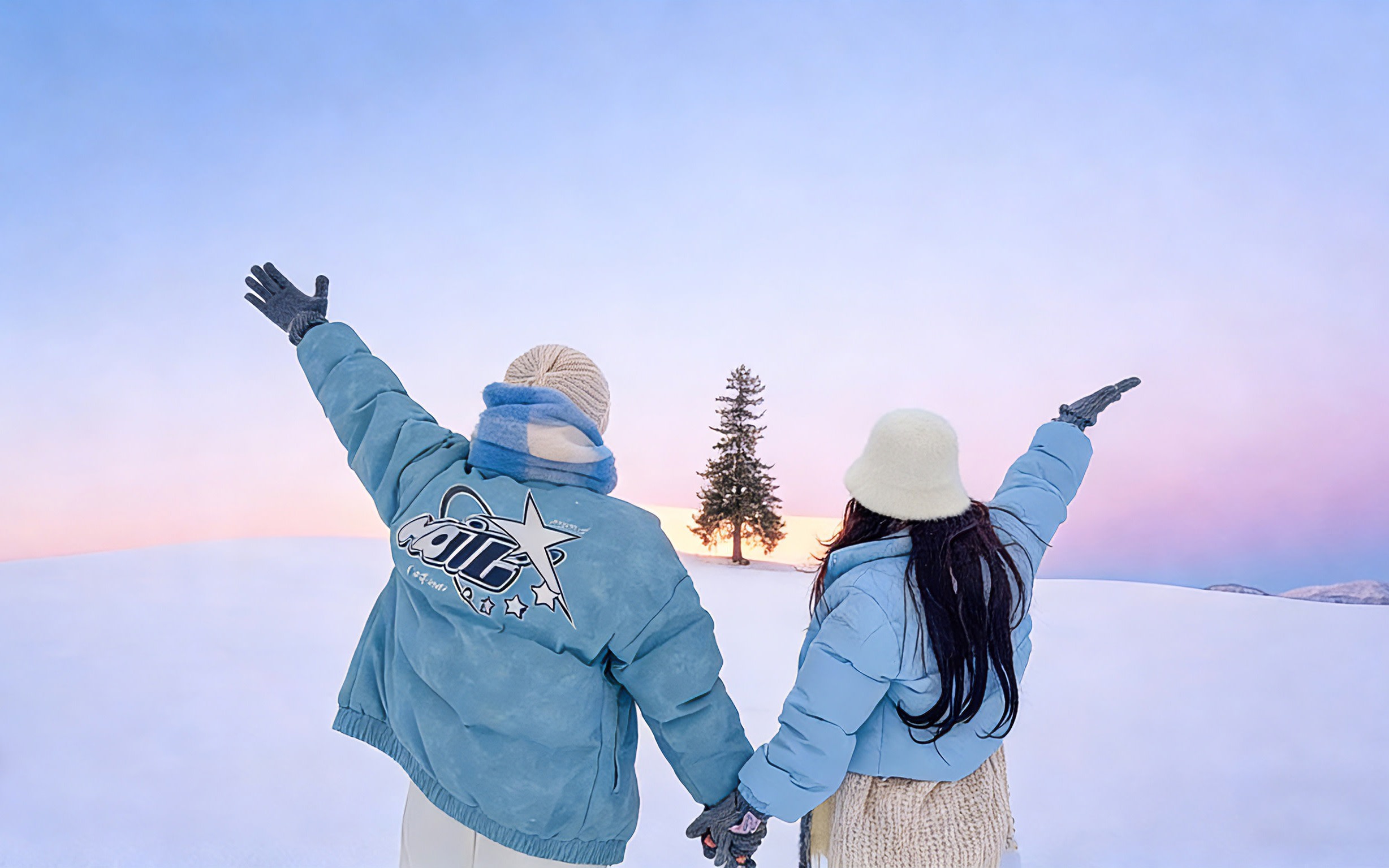 [Hokkaido Illumination Tour] Blue Pond Illumination & Elf Terrace & Christmas Tree & White Beard Waterfall & Four Seasons Color Hill Day Tour | Departure from Sapporo