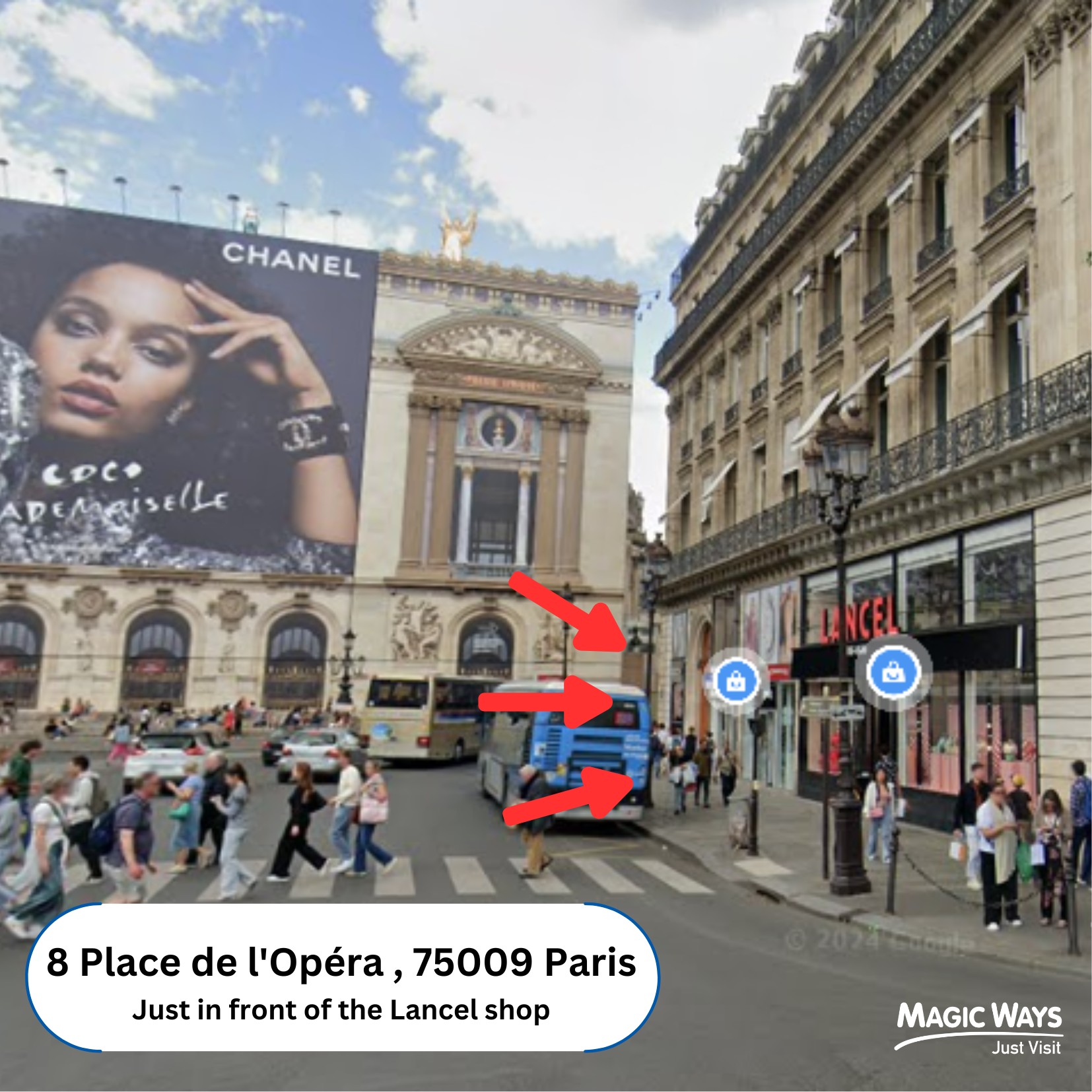 8 Place de l'Opera, 75009 Paris