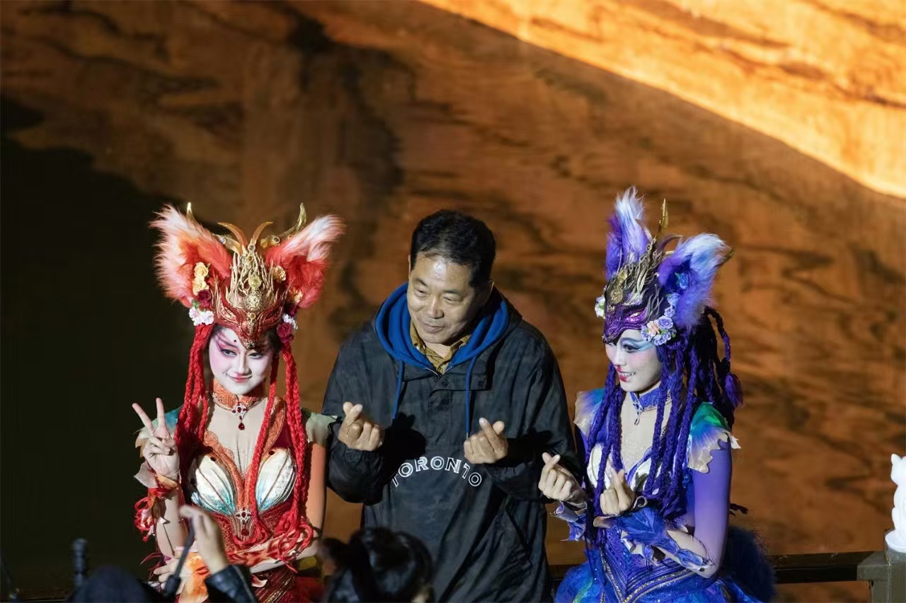 張家界《天門狐仙》實景演出夜遊 包車接送＋演出門票