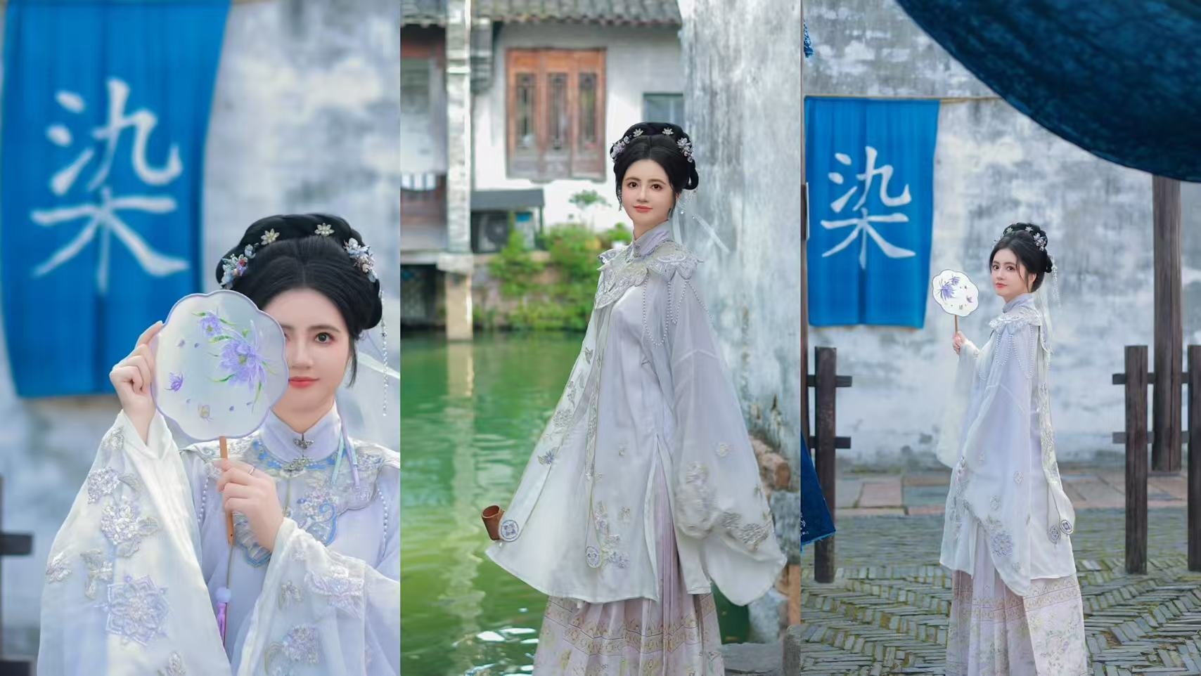 化妝師們有著深厚的專業功底，對不同朝代的漢服妝容以及各個時期的旗袍造型風格都爛熟於心