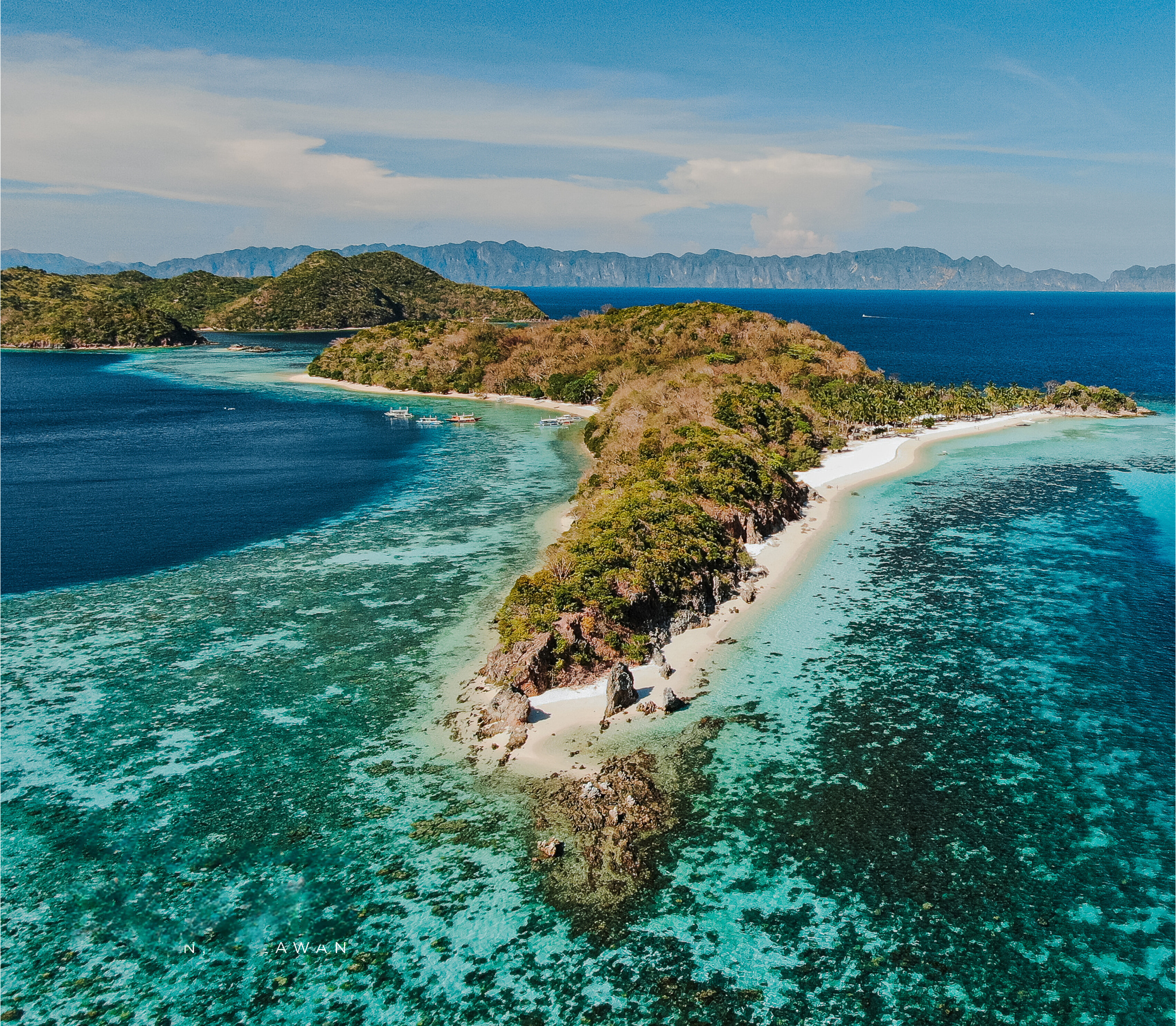 科倫島Malcapuya島海灘逍遙之旅（2個白沙灘島 & 1個沙洲）