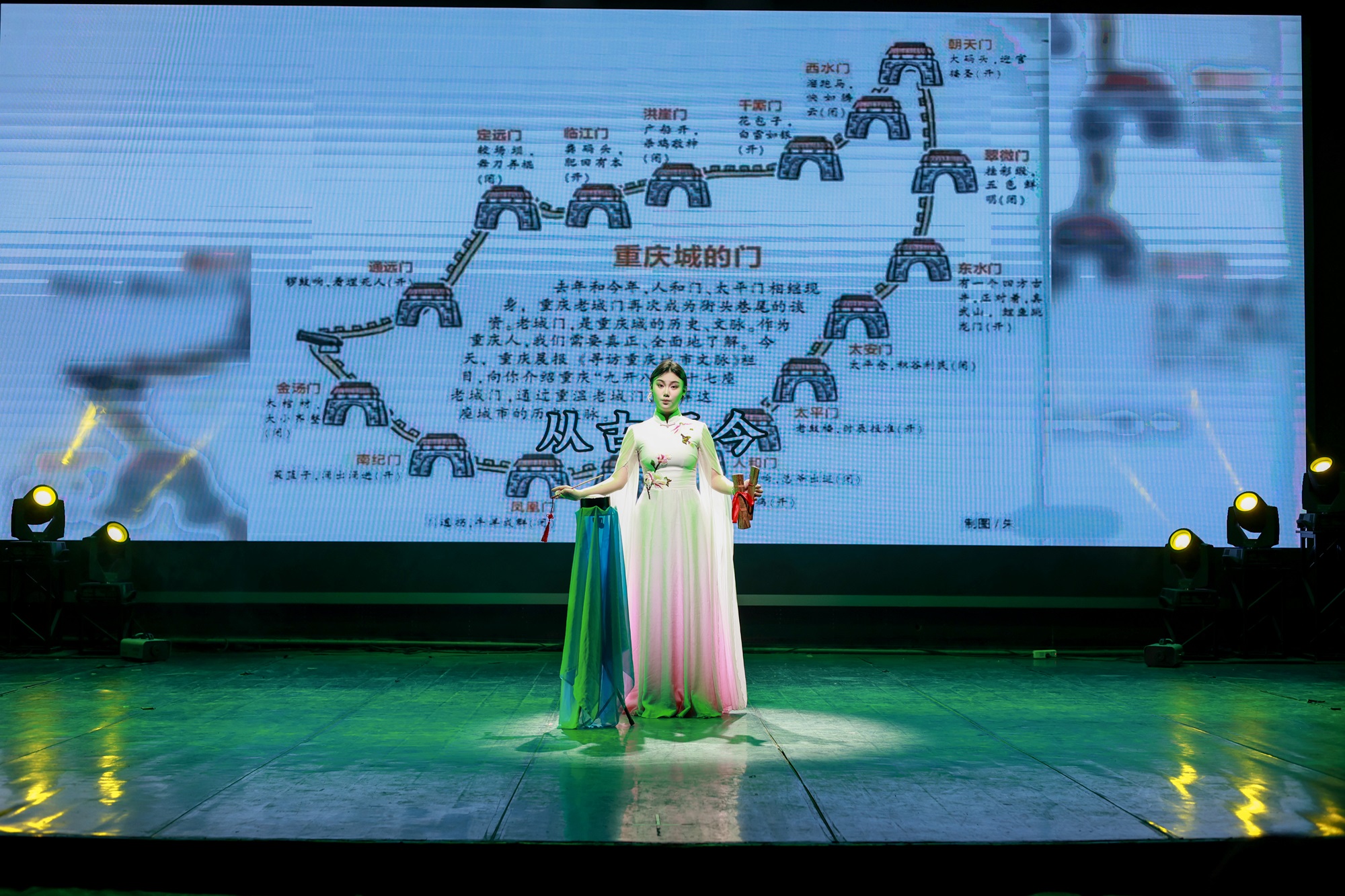 重慶戲山城戲劇表演（川劇變臉+吐火+茶藝表演+可選戲服妝造+視聽盛宴）