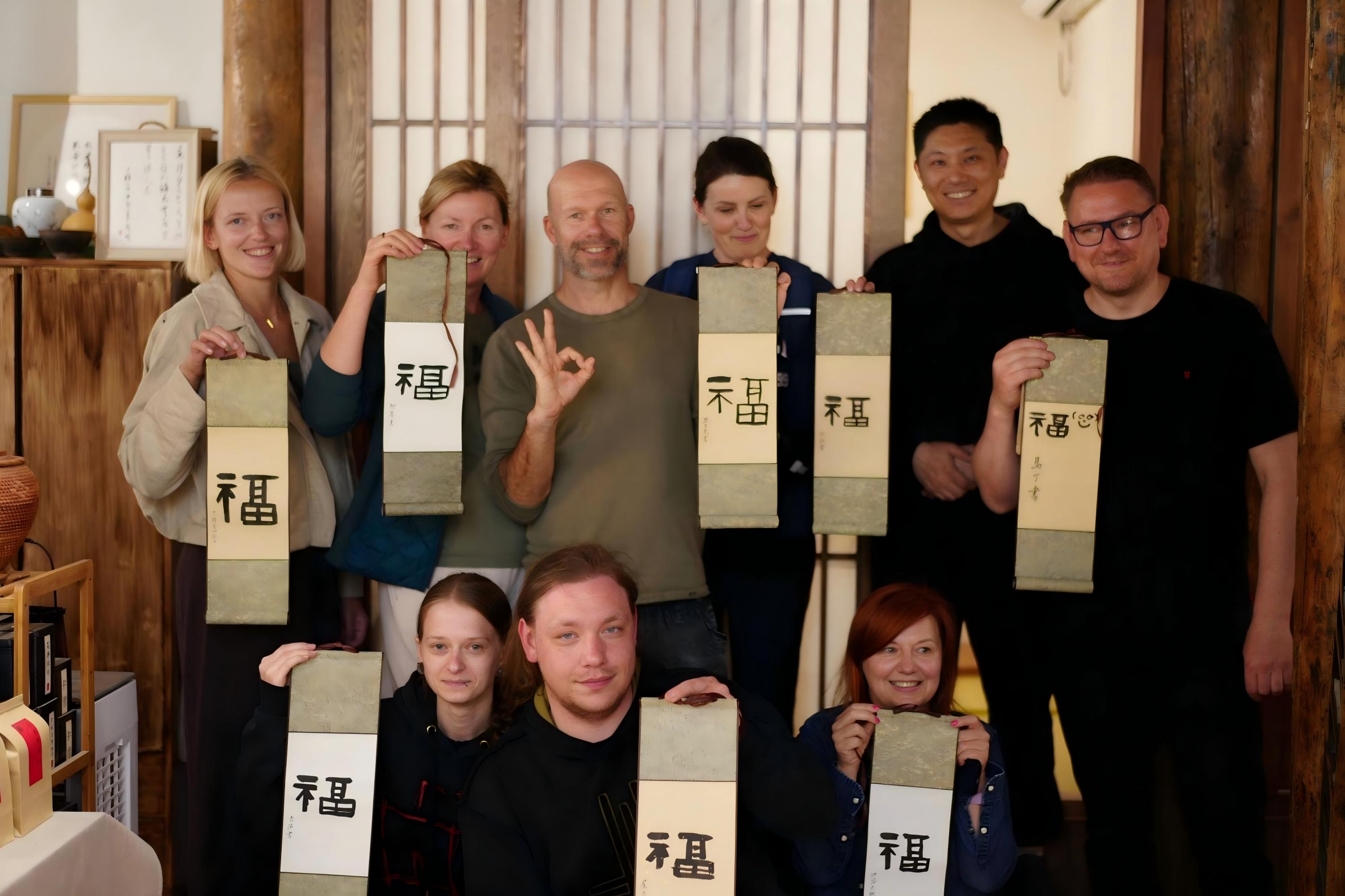 Chinese Calligraphy Experience in Beijing Hutong