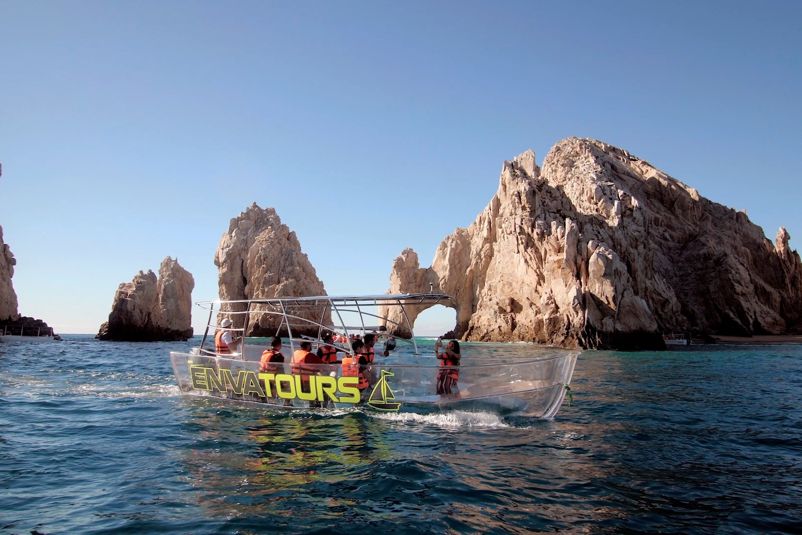 Clear Boat Ride and City Tour in Los Cabos