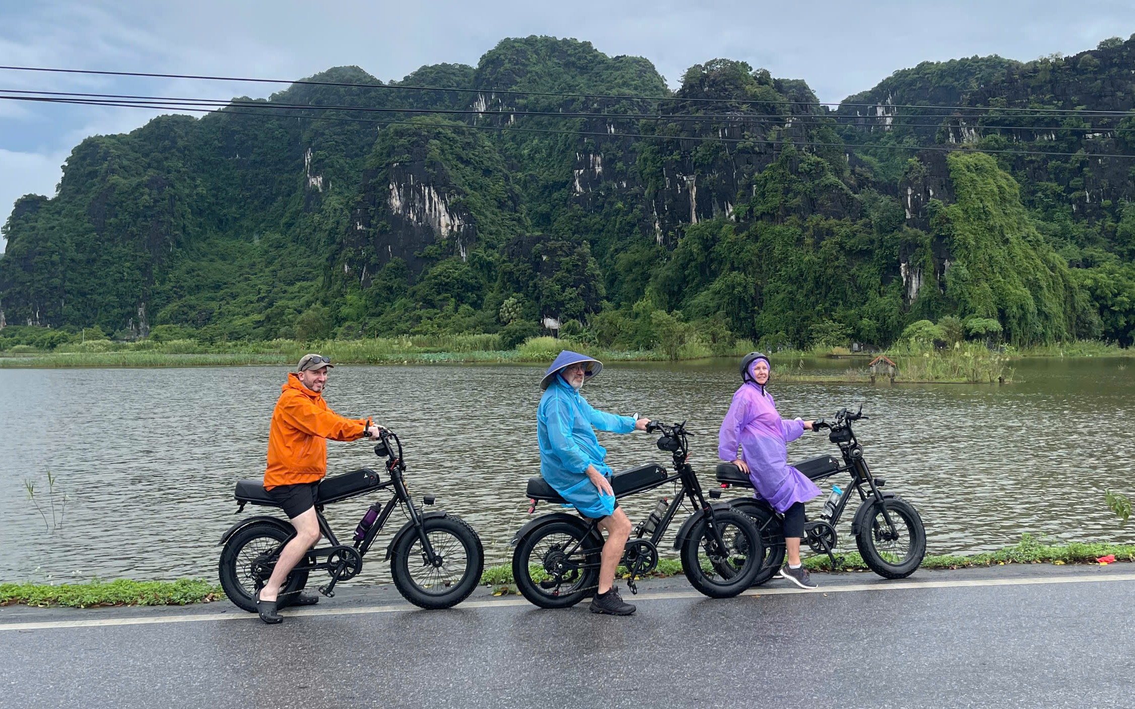 Ninh Binh Tam Coc 4-Hour E-Bike Tour with Local Tea
